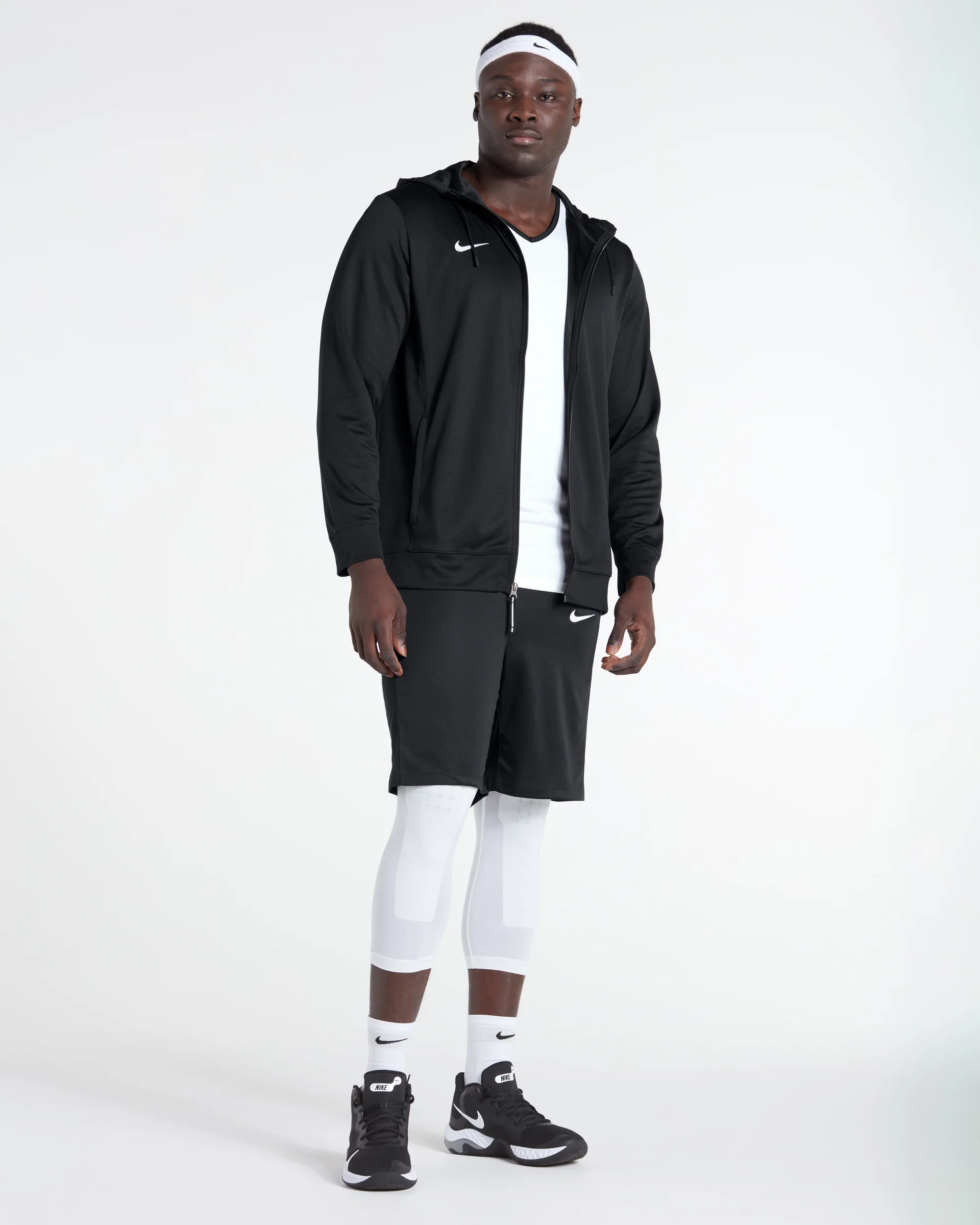 Nike Team Basketball Hoodie Full Zip - Image 3