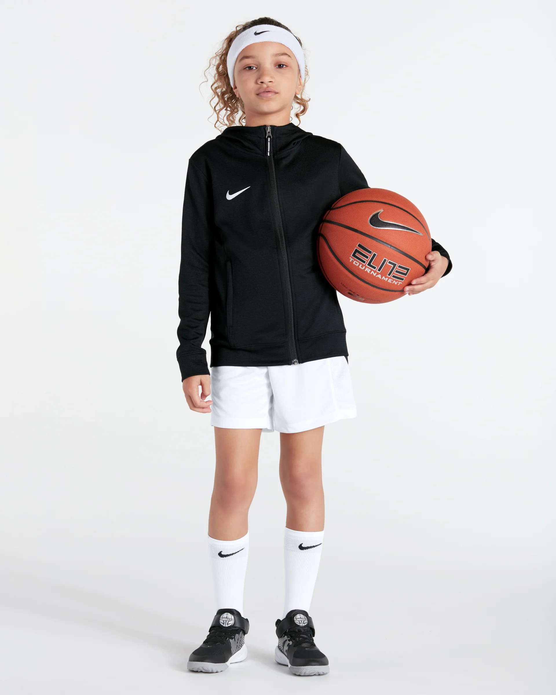 Youth Team Basketball Hoodie Full Zip - Image 2