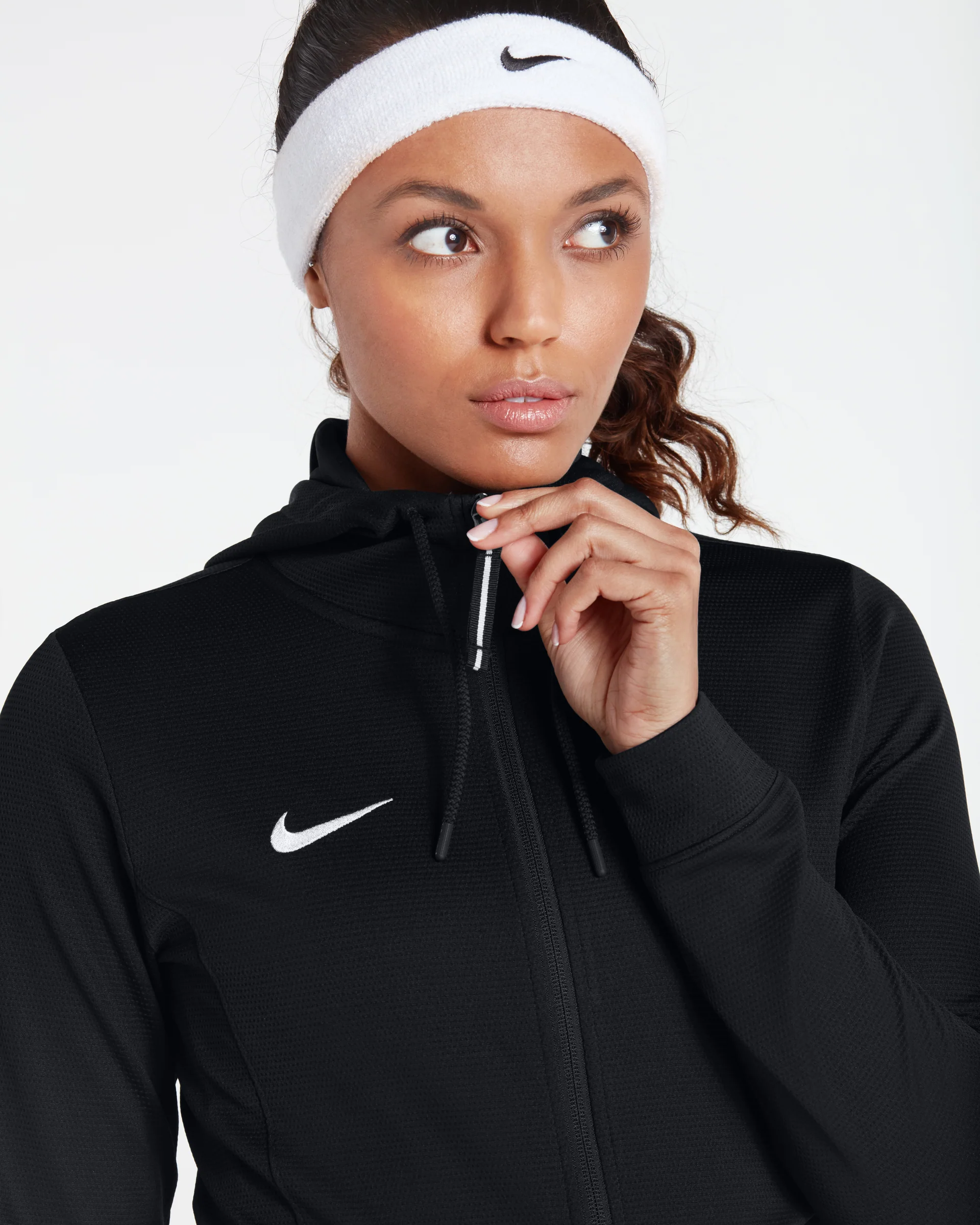 Womens Team Basketball Hoodie Full Zip - Image 2