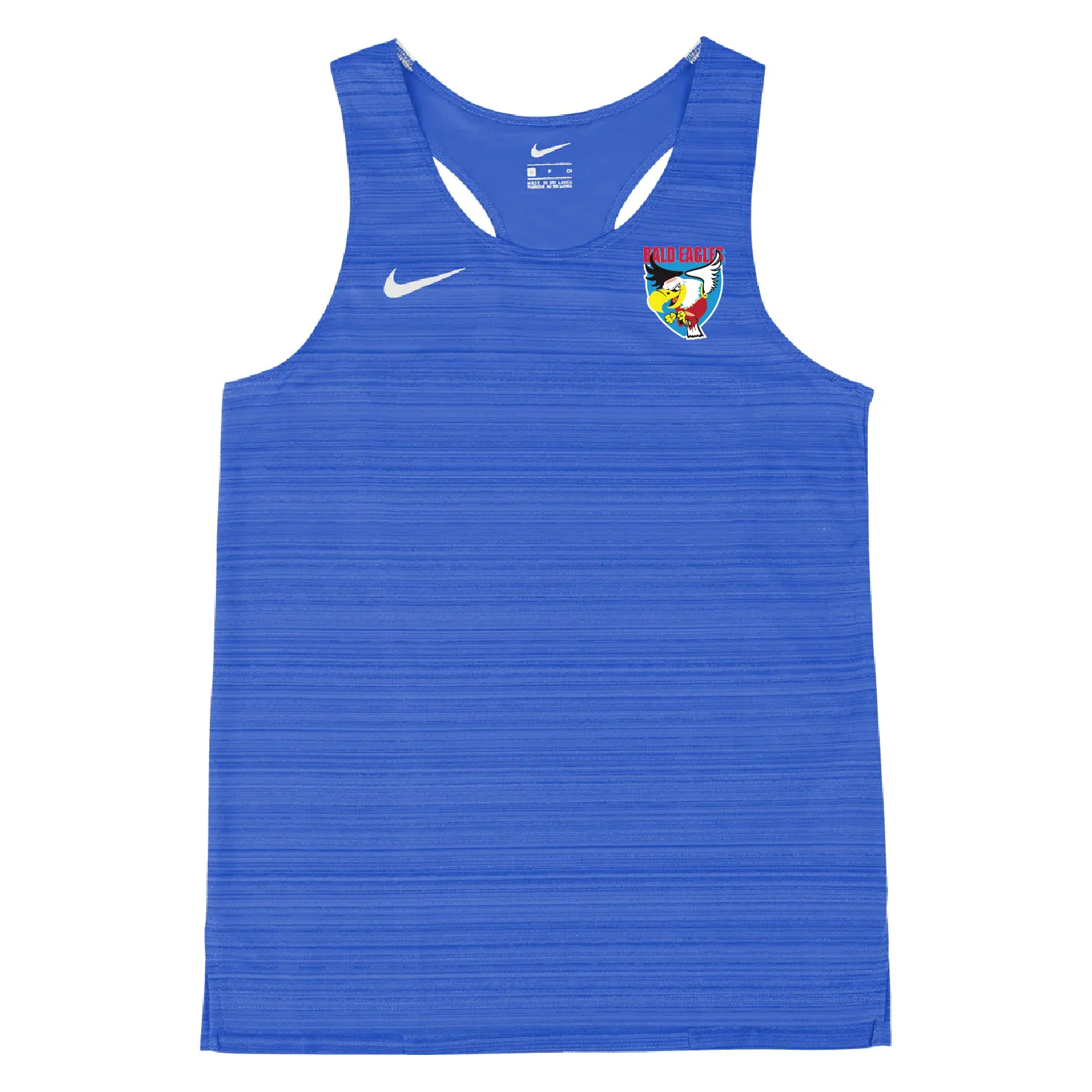 Mens Nike Miler Singlet (Bald Eagles - Football)