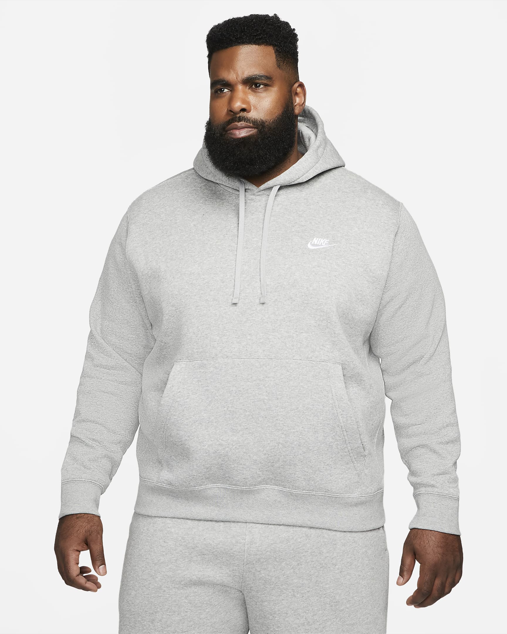 Mens Nike NSW Club Fleece Hoodie - Image 3