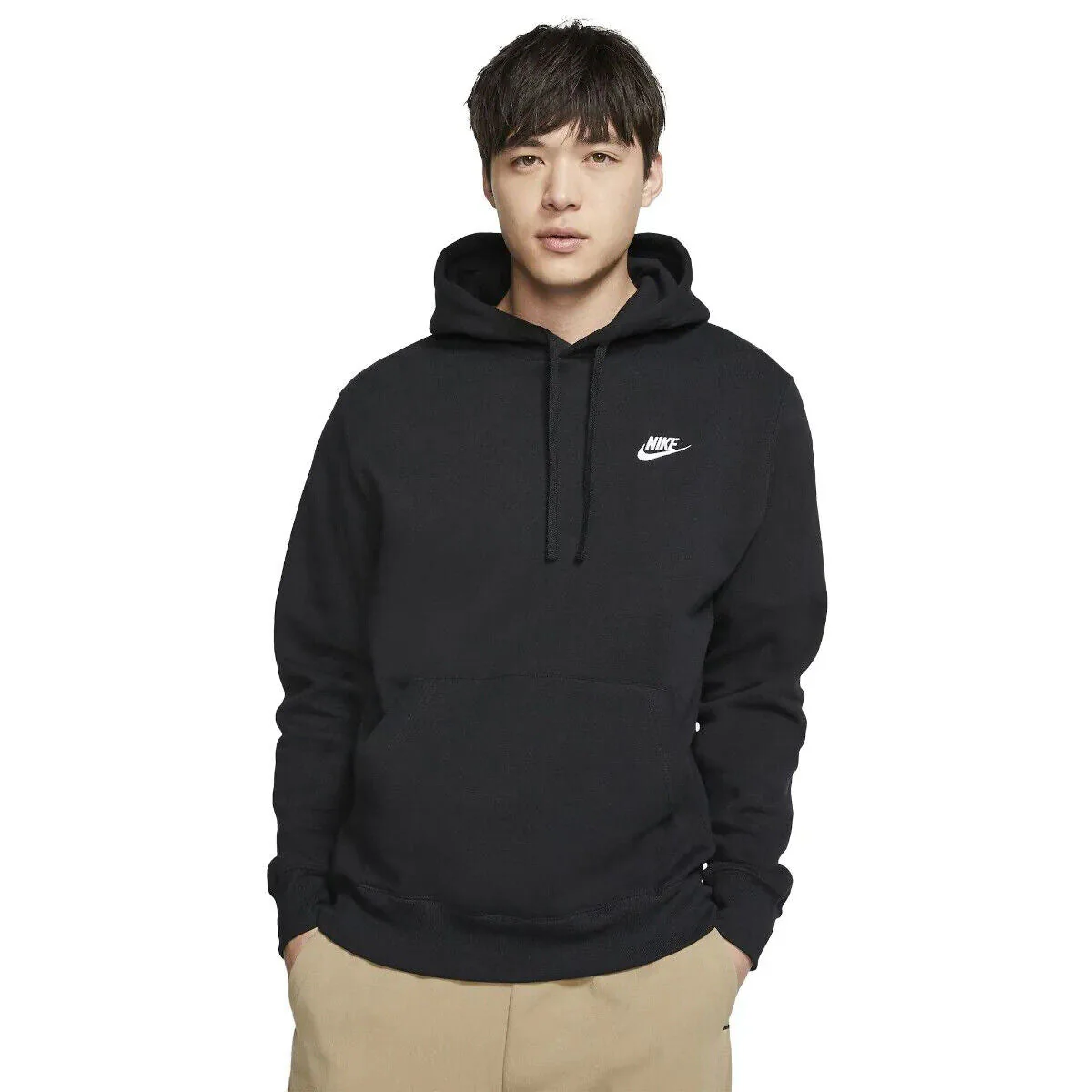 Mens Nike NSW Club Fleece Hoodie - Image 2