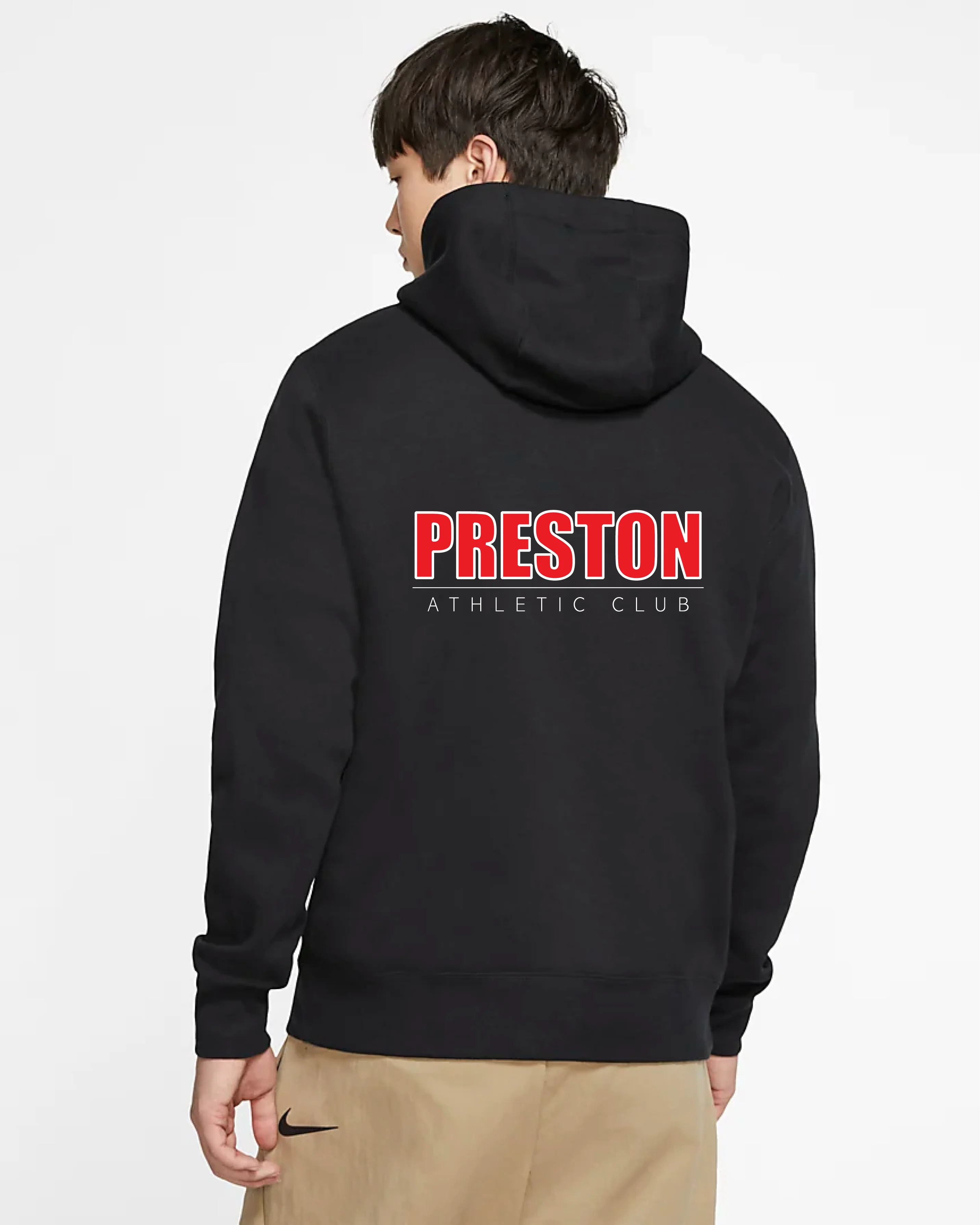 Mens Nike NSW Club Fleece Hoodie (Preston Athletic Club) - Image 2
