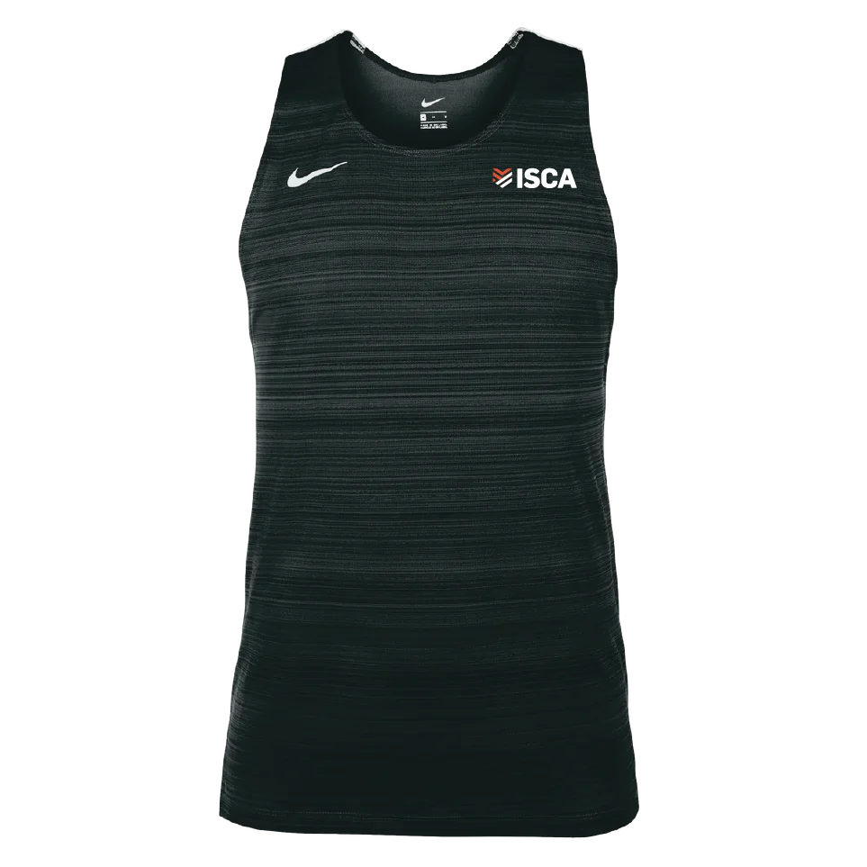 Mens Nike Stock Dry Miler Singlet (ISCA - International Sport College Australia)