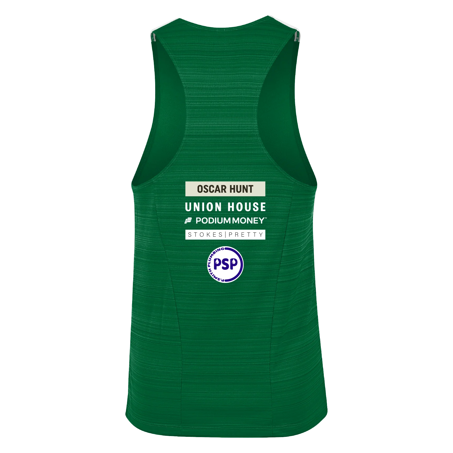 Mens Nike Stock Dry Miler Singlet (Melbourne High School Old Boys Football Club) - Image 2