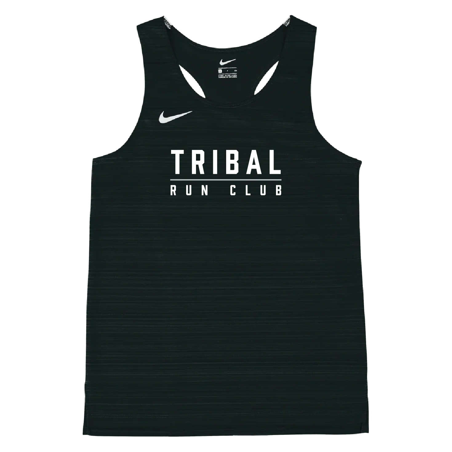 Mens Nike Stock Dry Miler Singlet (Tribal Run Club)