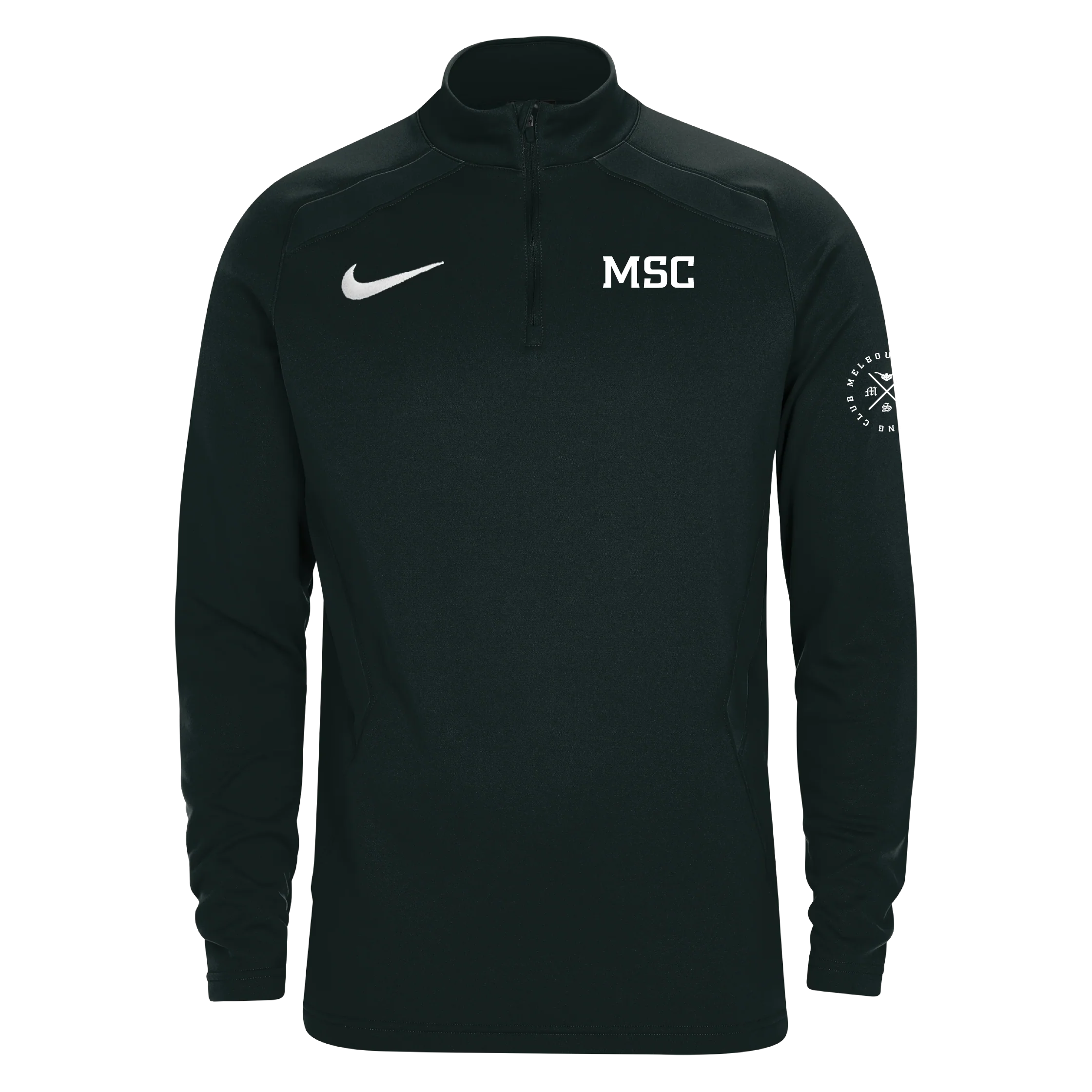 Mens Nike Training 1/4 Zip Midlayer (Melbourne Swimming Club)