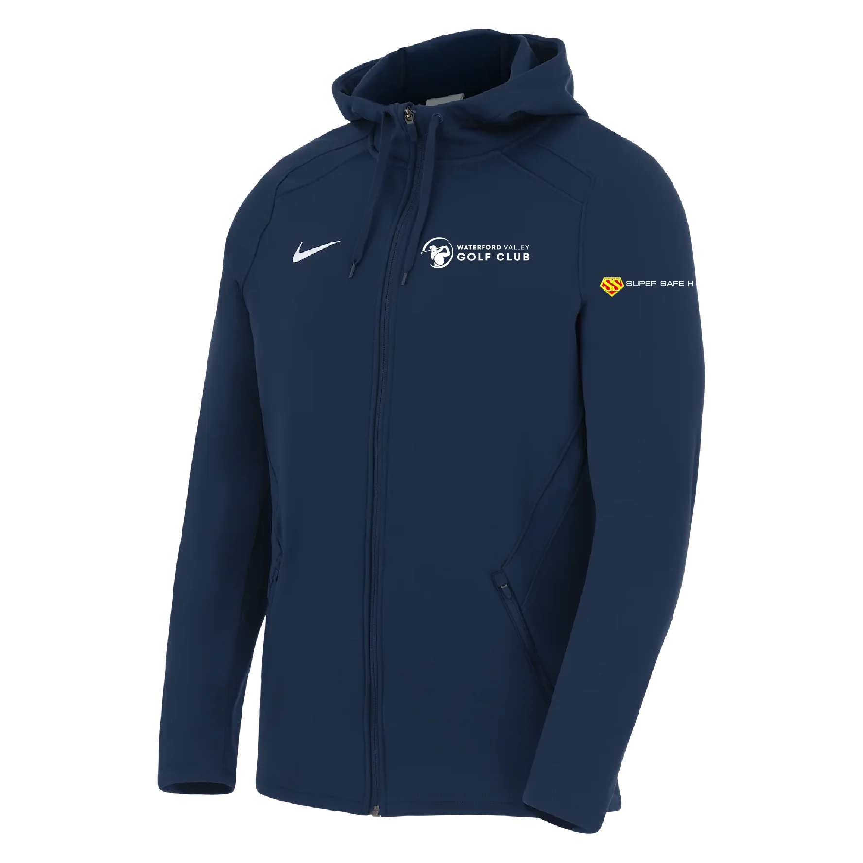 Mens Nike Training Full Zip Hoodie (Waterford Valley Golf Club) - Image 3