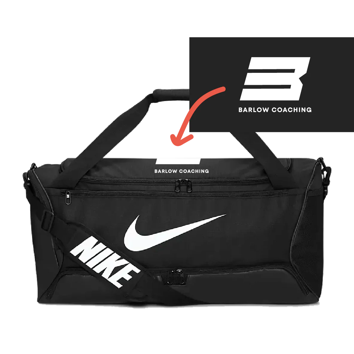 Nike Brasilia Duffel 60L (Barlow Coaching)