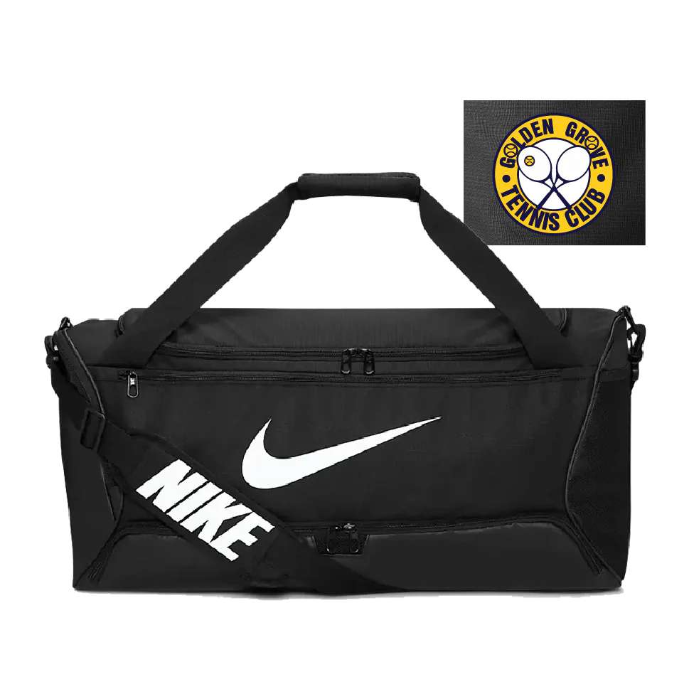 Nike Brasilia Duffel (60L) (Golden Grove Tennis Club)