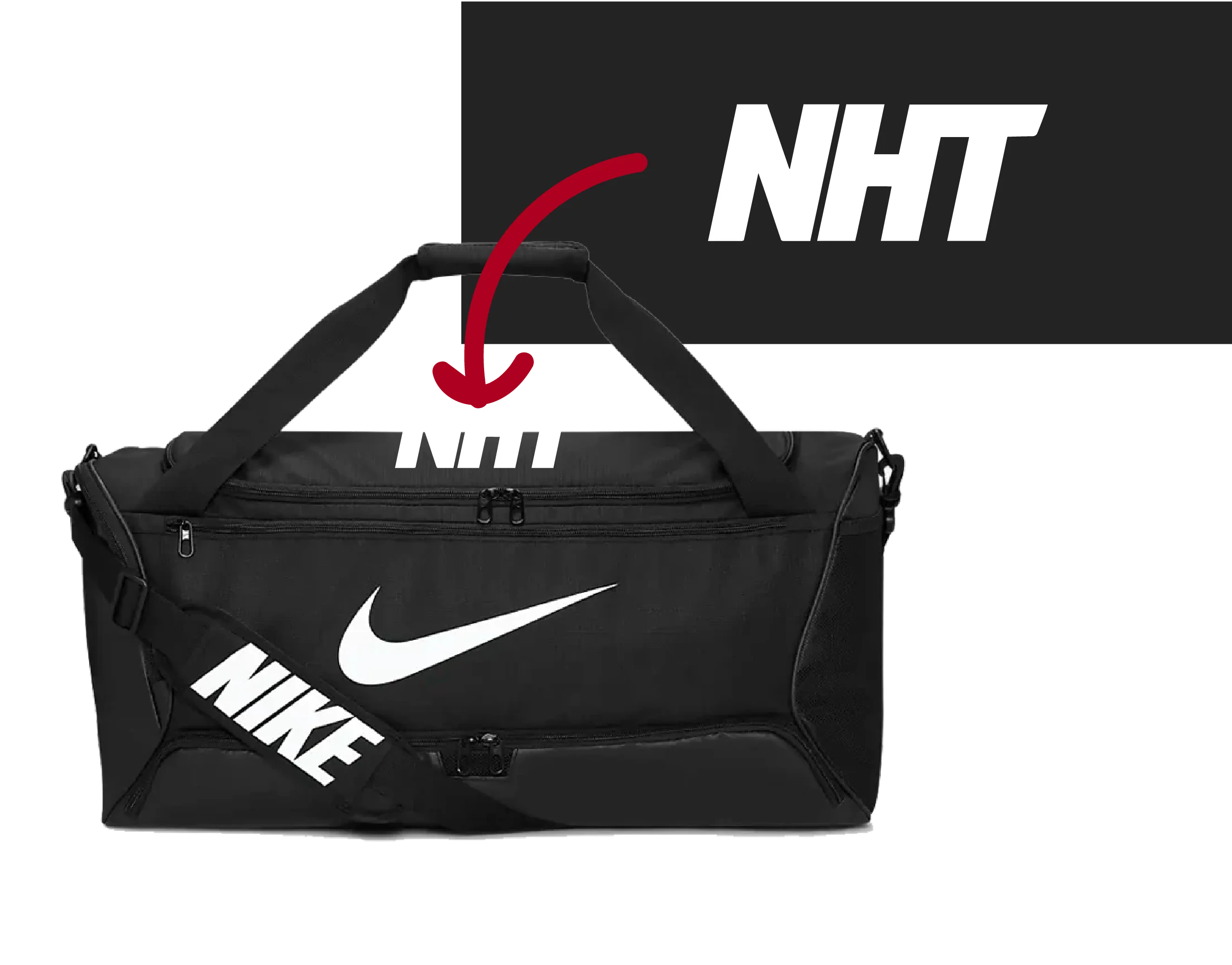 Nike Brasilia Duffel (Nick Hall Tennis - NHT)