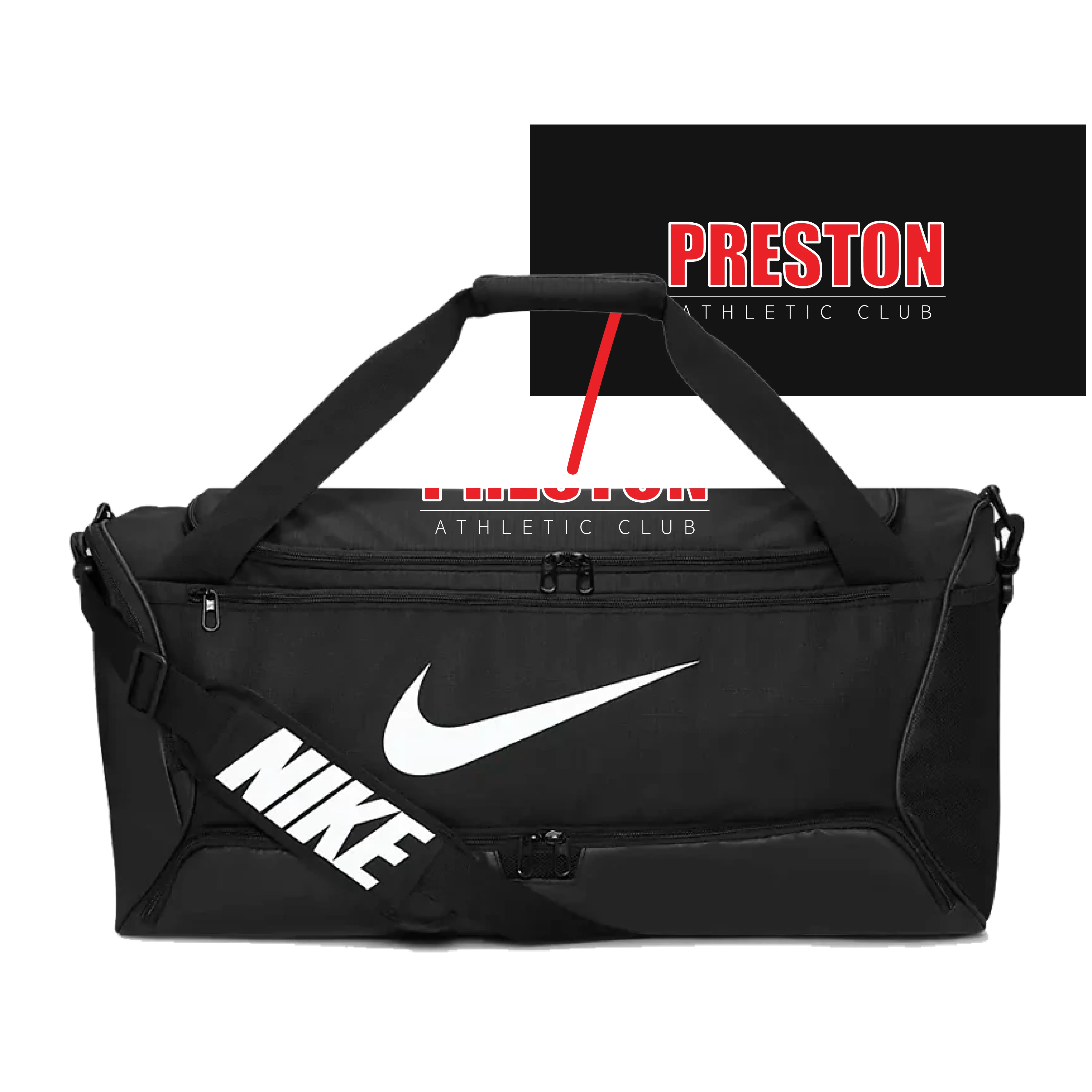 Nike Brasilia Duffel (Preston Athletic Club)