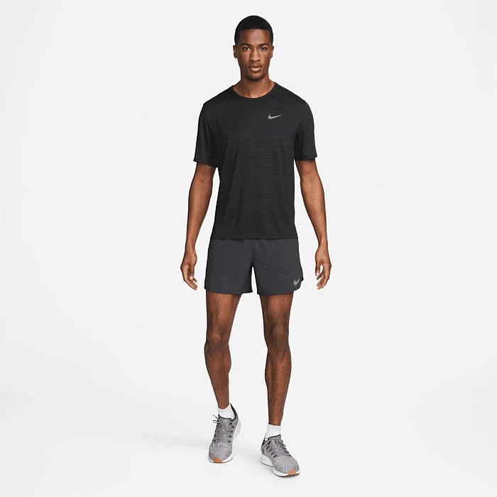 Nike Mens Dri-FIT Miler Running T-Shirt (Run Ready) - Image 4