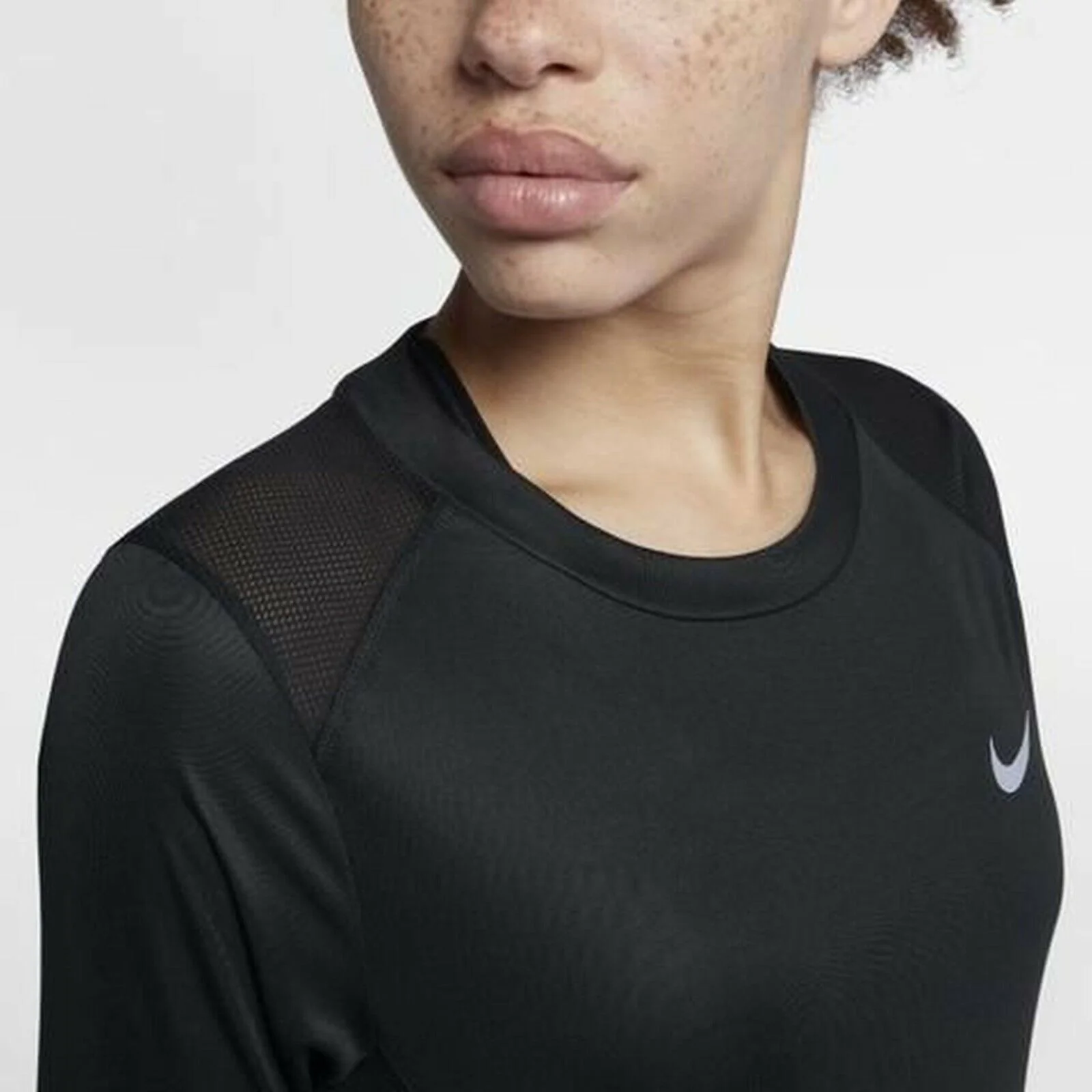 Nike Womens Dri-FIT Miler Running T-Shirt (Run Ready) - Image 5