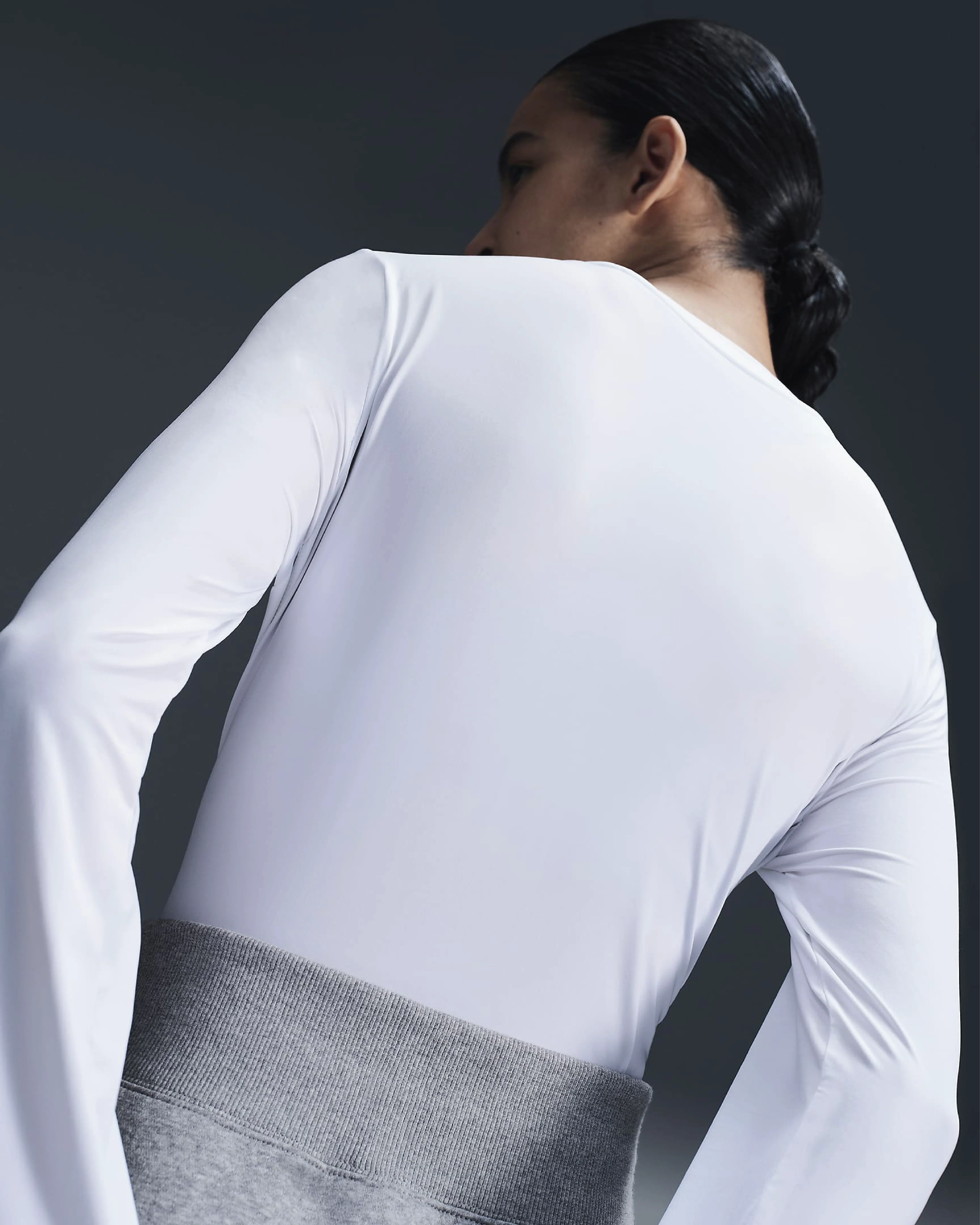 Nike Womens Dri-FIT One Long Sleeve (FN2801-100) - Image 4