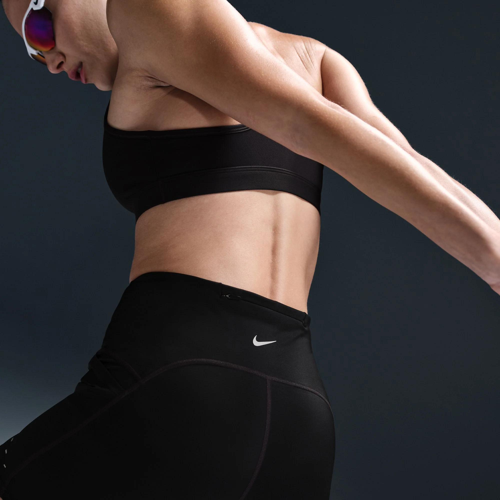 Nike Women's High-Waisted 4" Tight Running Shorts with Pockets - Image 5