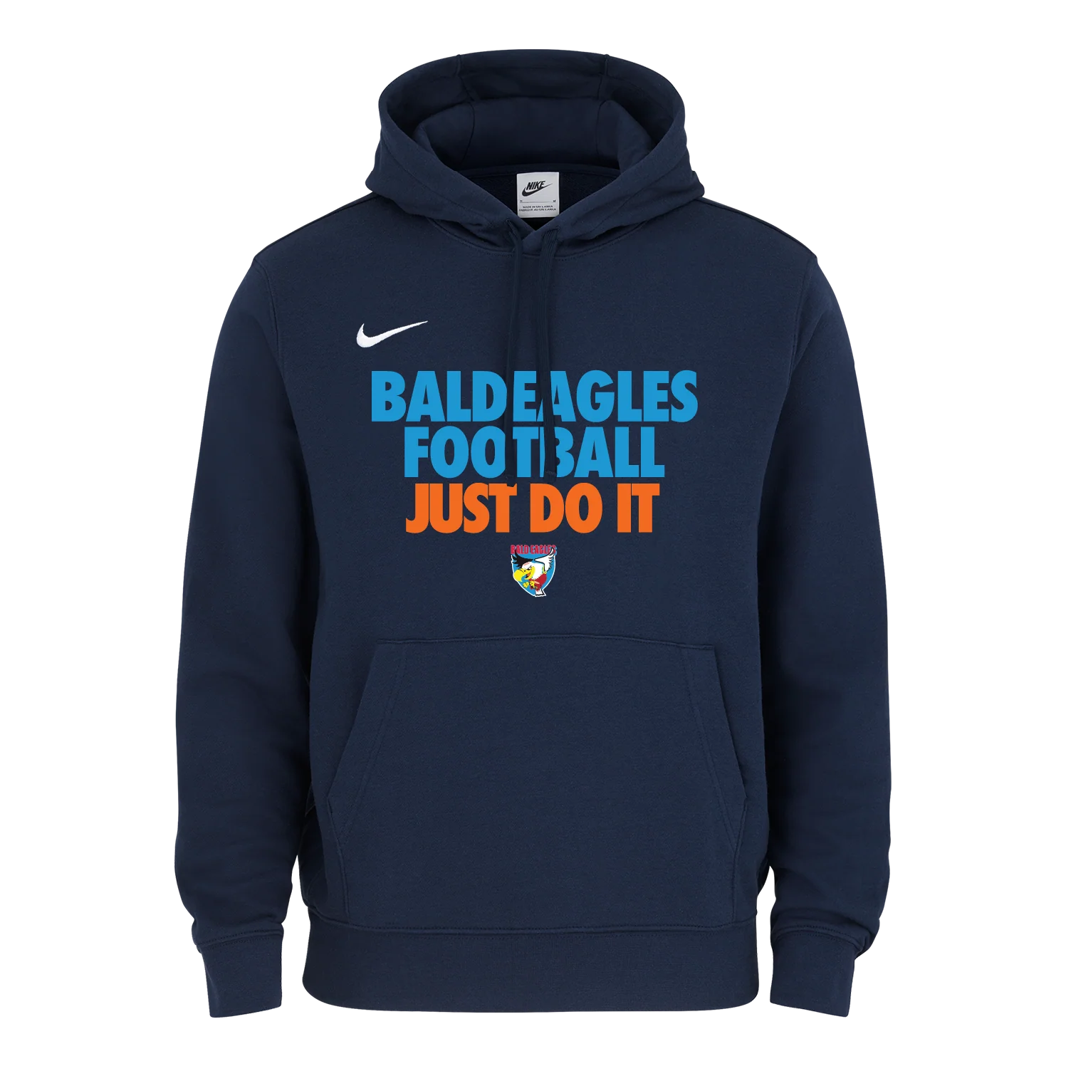 Unisex French Terry Hoodie (Bald Eagles - Football)
