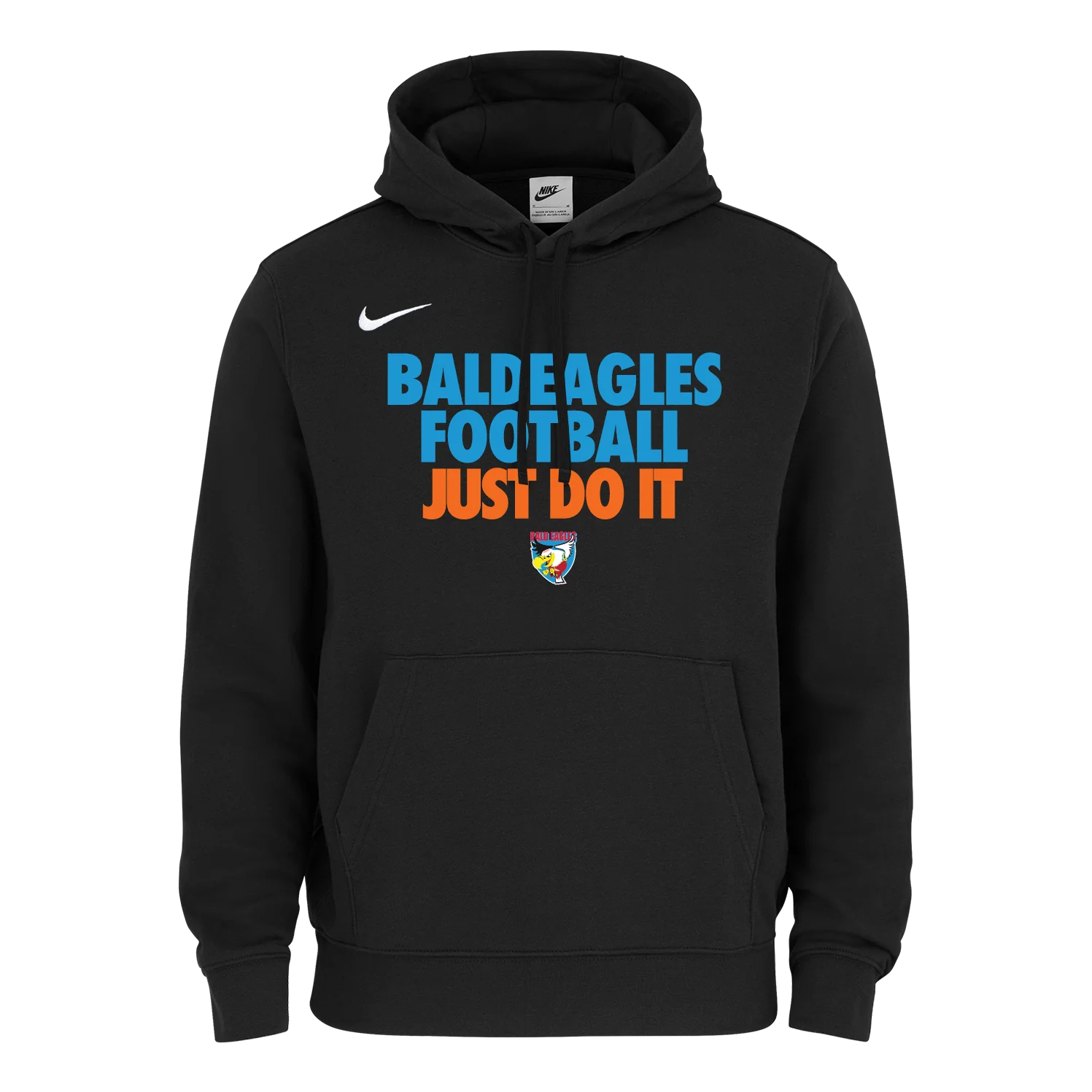 Unisex French Terry Hoodie (Bald Eagles - Football)