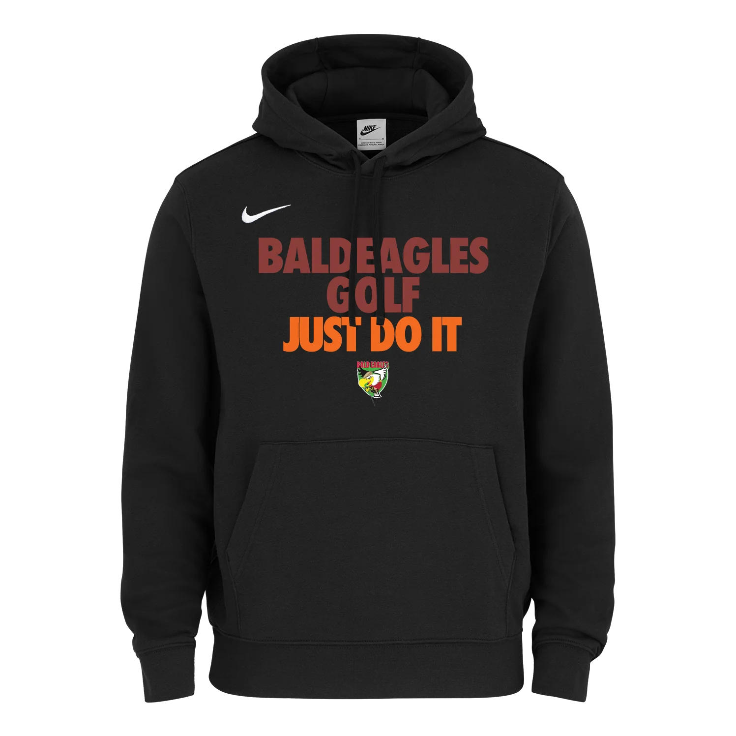 Unisex French Terry Hoodie (Bald Eagles - Golf)