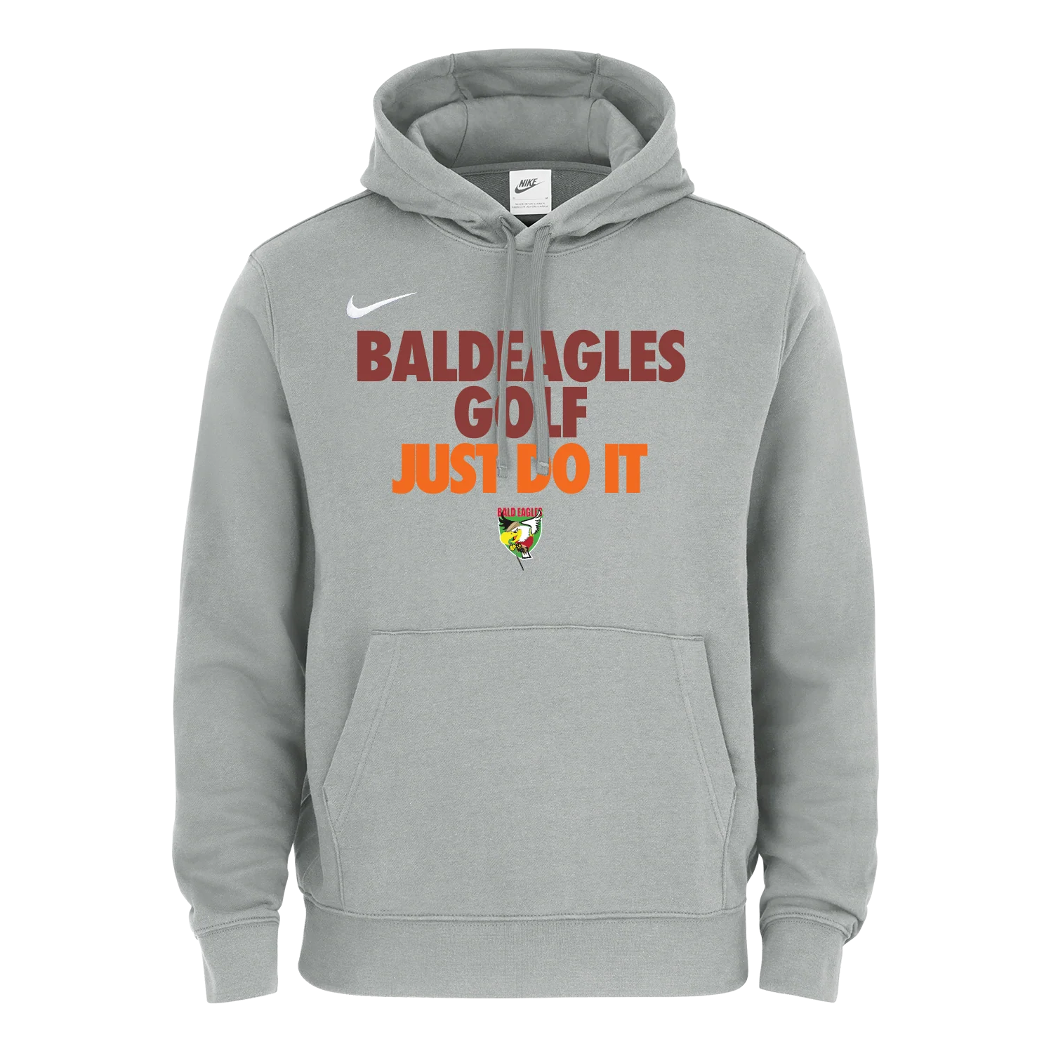 Unisex French Terry Hoodie (Bald Eagles - Golf)