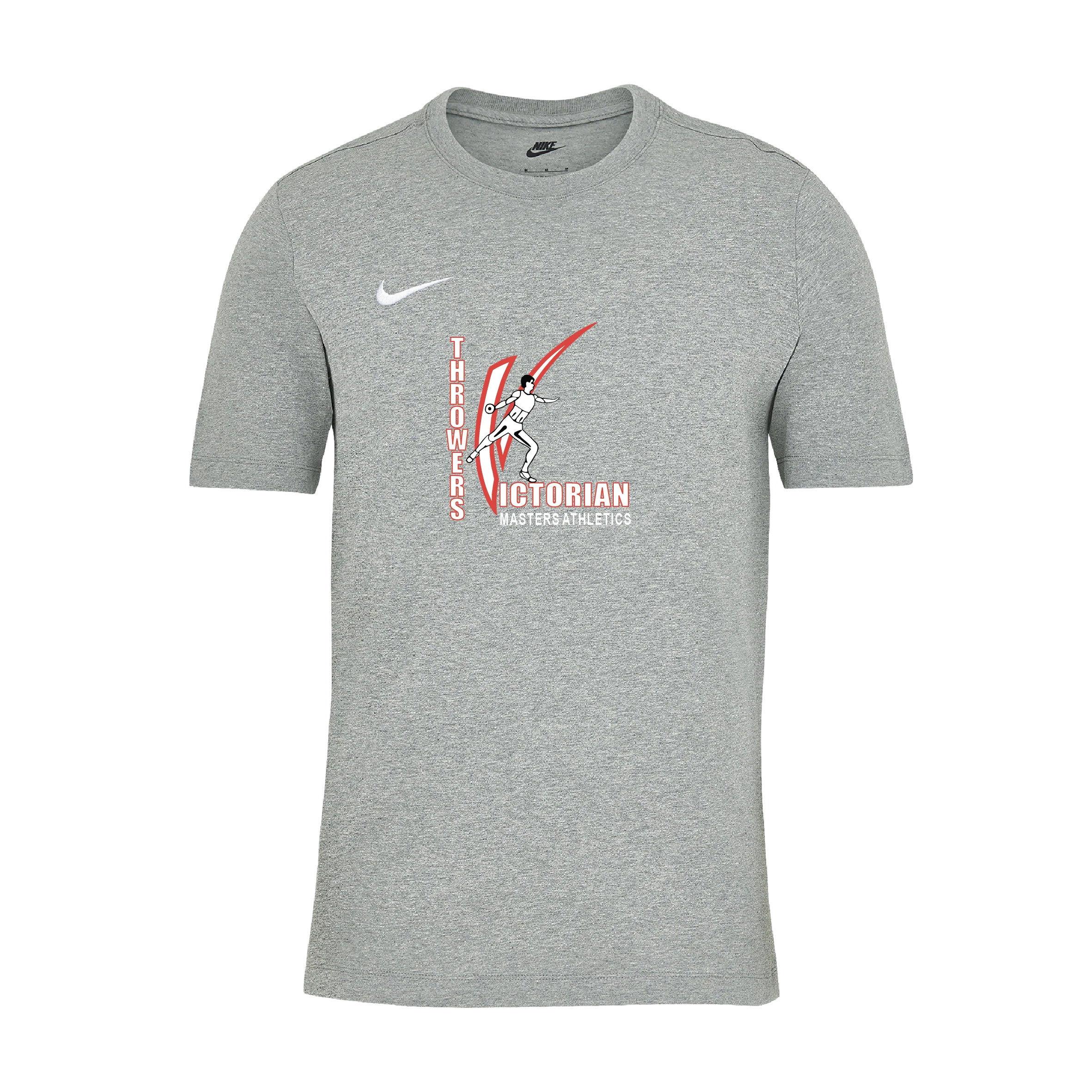 Unisex Nike Cotton T-Shirt (Throwers VMA Logo)