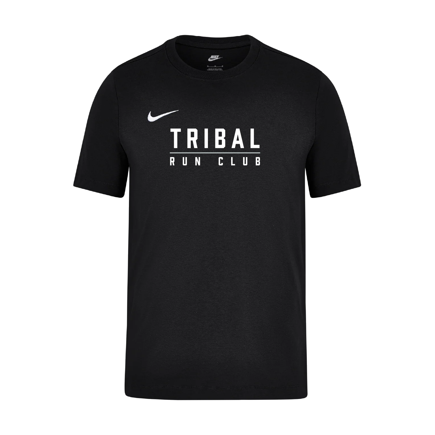 Unisex Nike Cotton T-Shirt (Tribal Run Club)