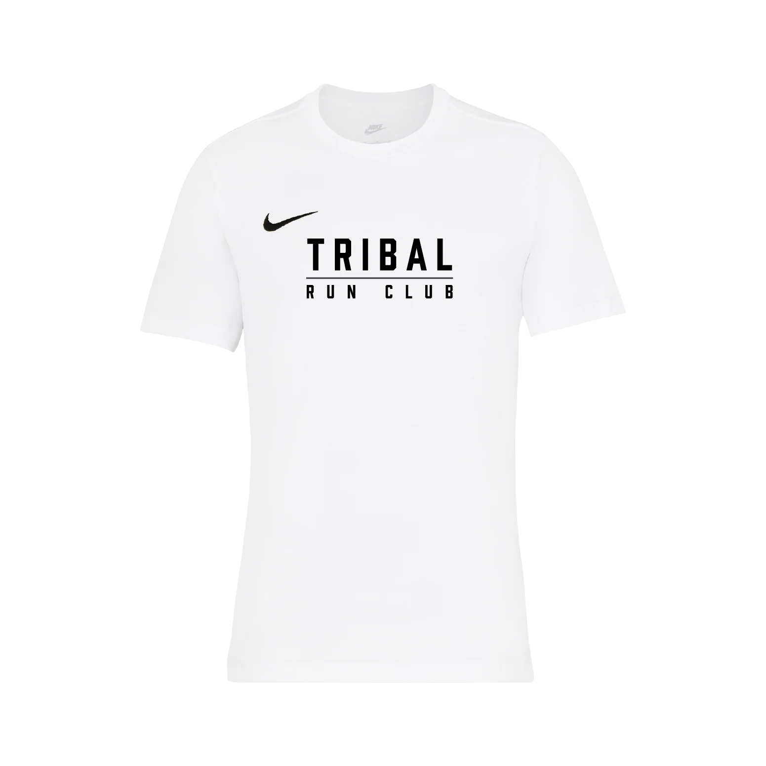 Unisex Nike Cotton T-Shirt (Tribal Run Club) - Image 2