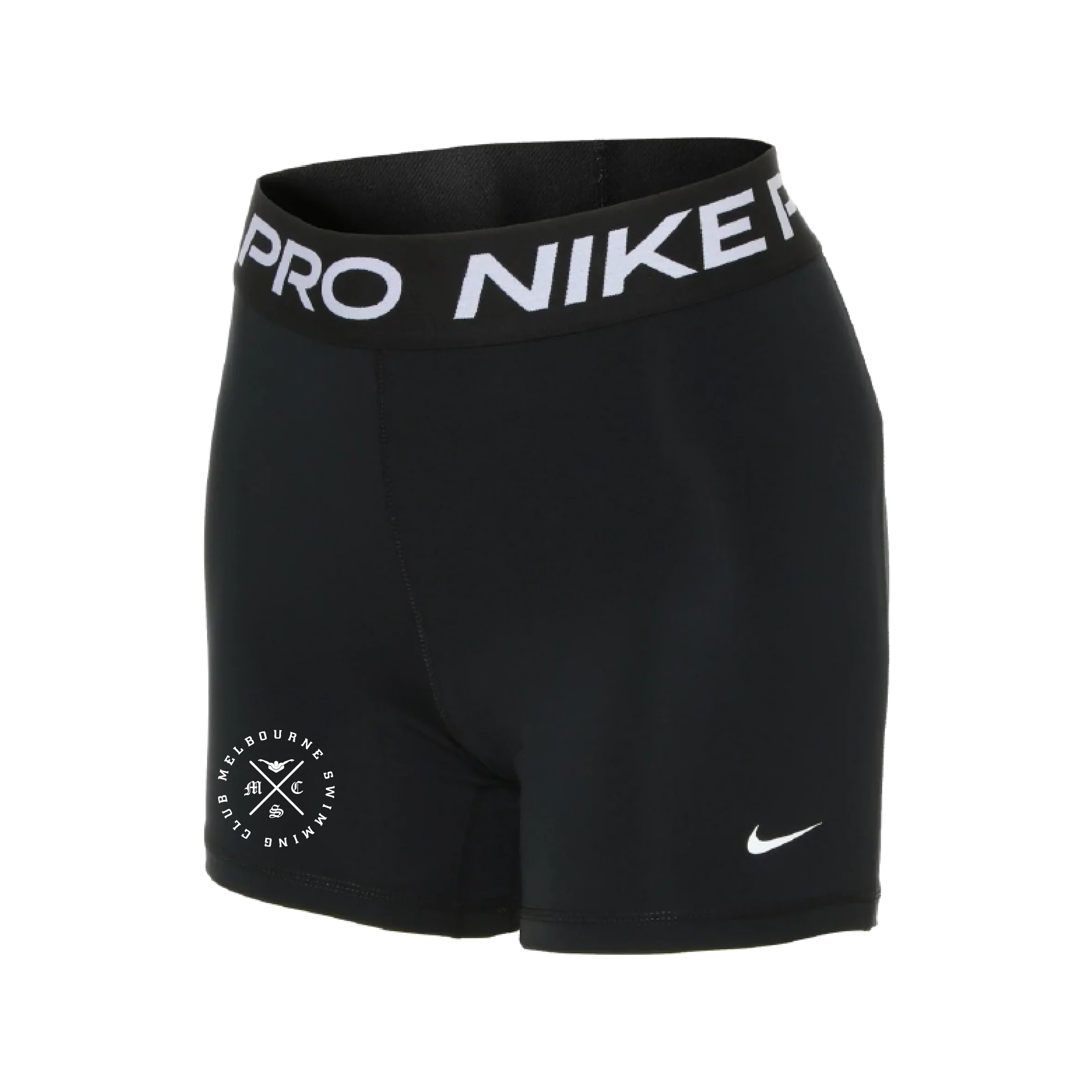 Womens Nike Pro 365 High Waist 7in (Melbourne Swimming Club)