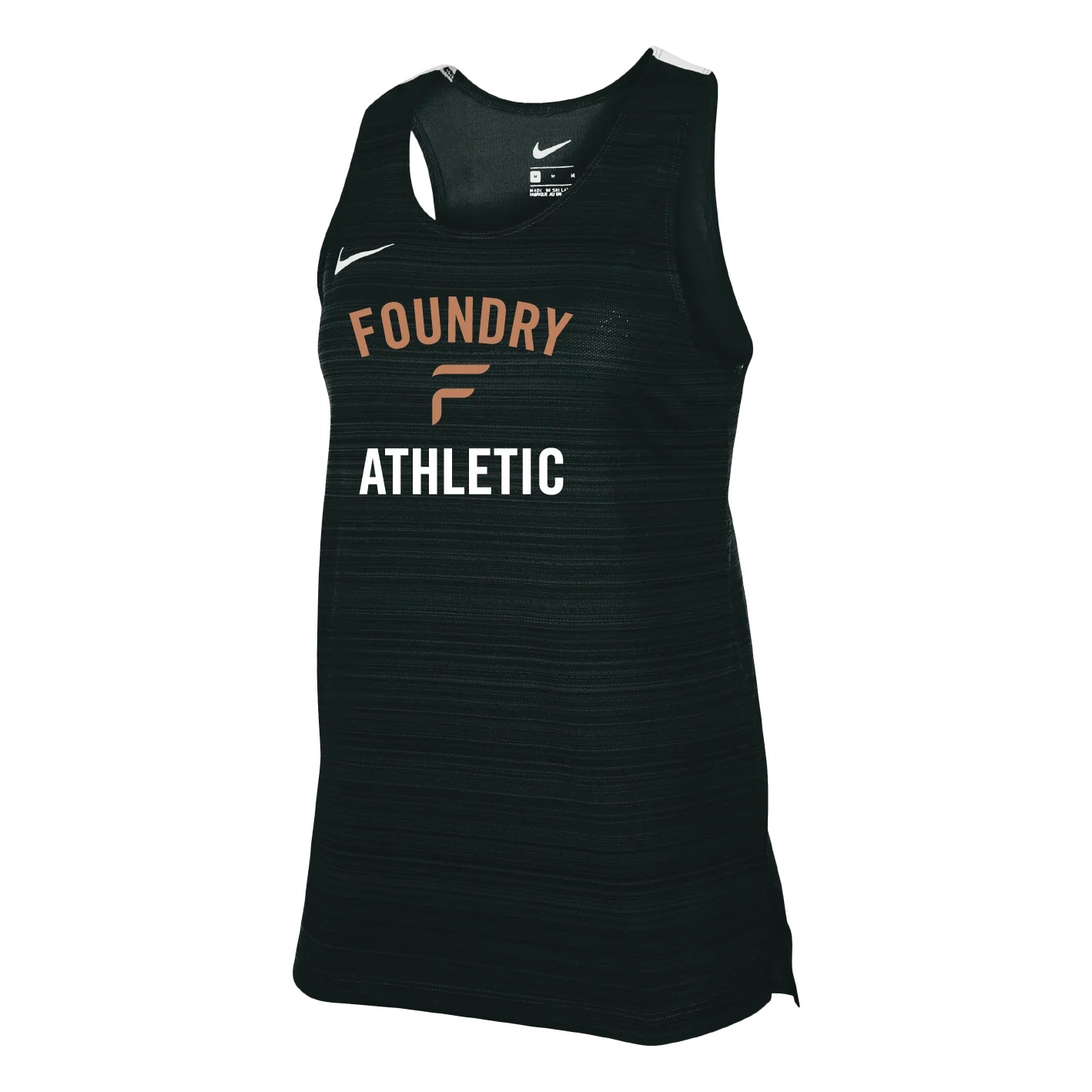 Womens Nike Stock Dry Miler Singlet (Foundry Athletic) - Image 3