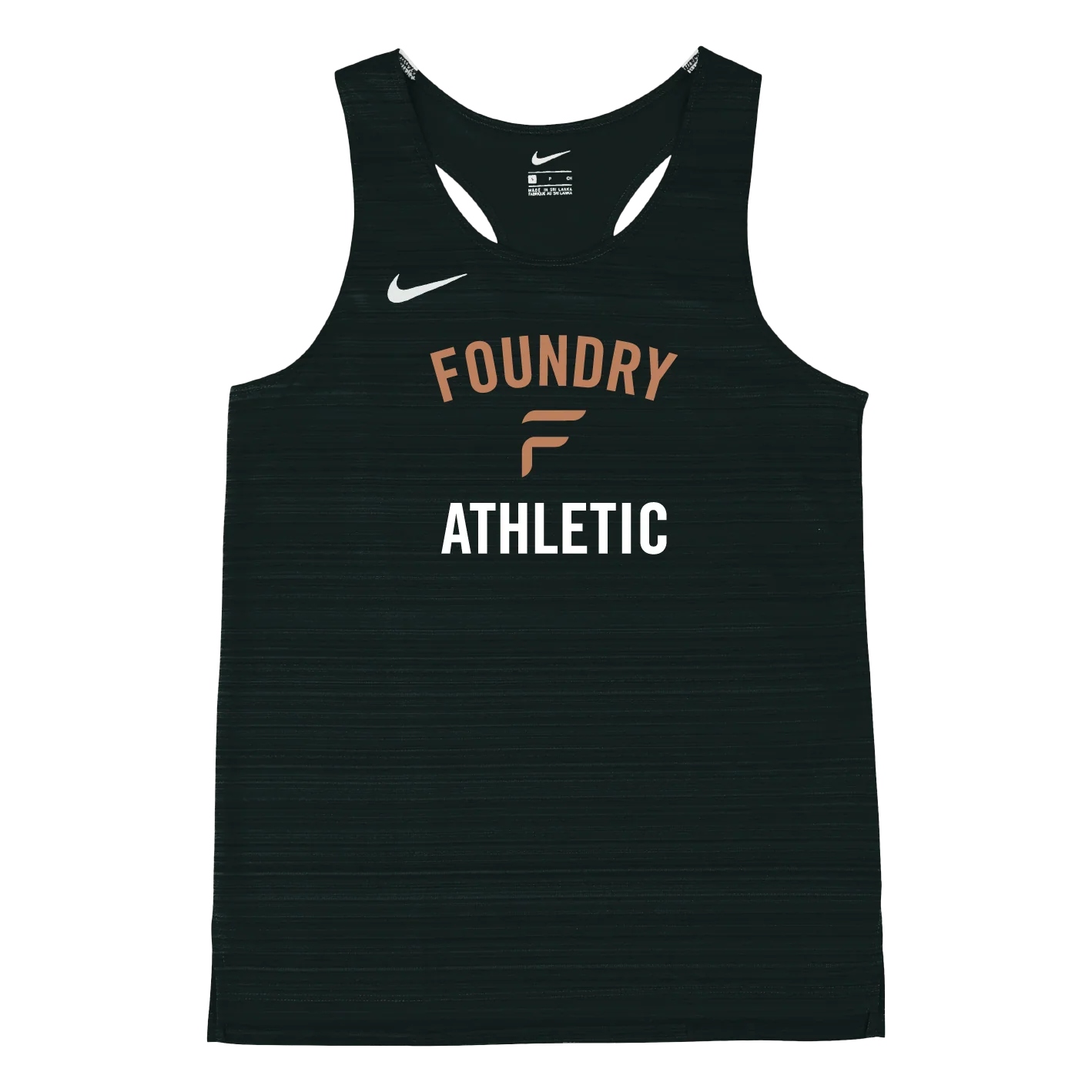 Womens Nike Stock Dry Miler Singlet (Foundry Athletic) - Image 5