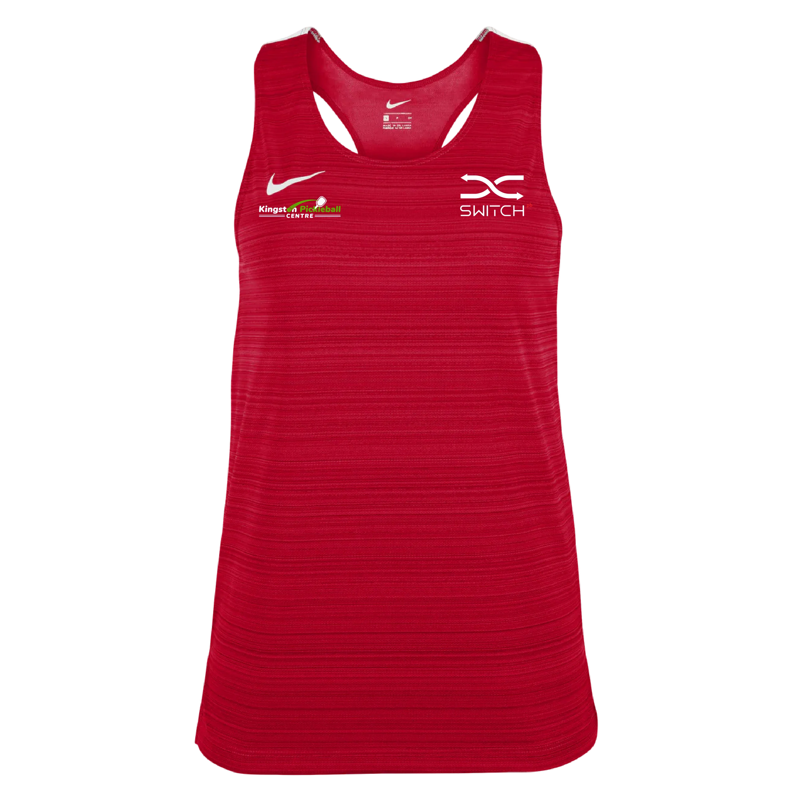Womens Nike Stock Dry Miler Singlet (Kingston Pickleball)