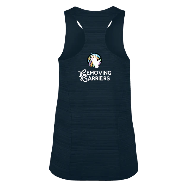 Womens Nike Stock Dry Miler Singlet (Removing Barriers) - Image 2