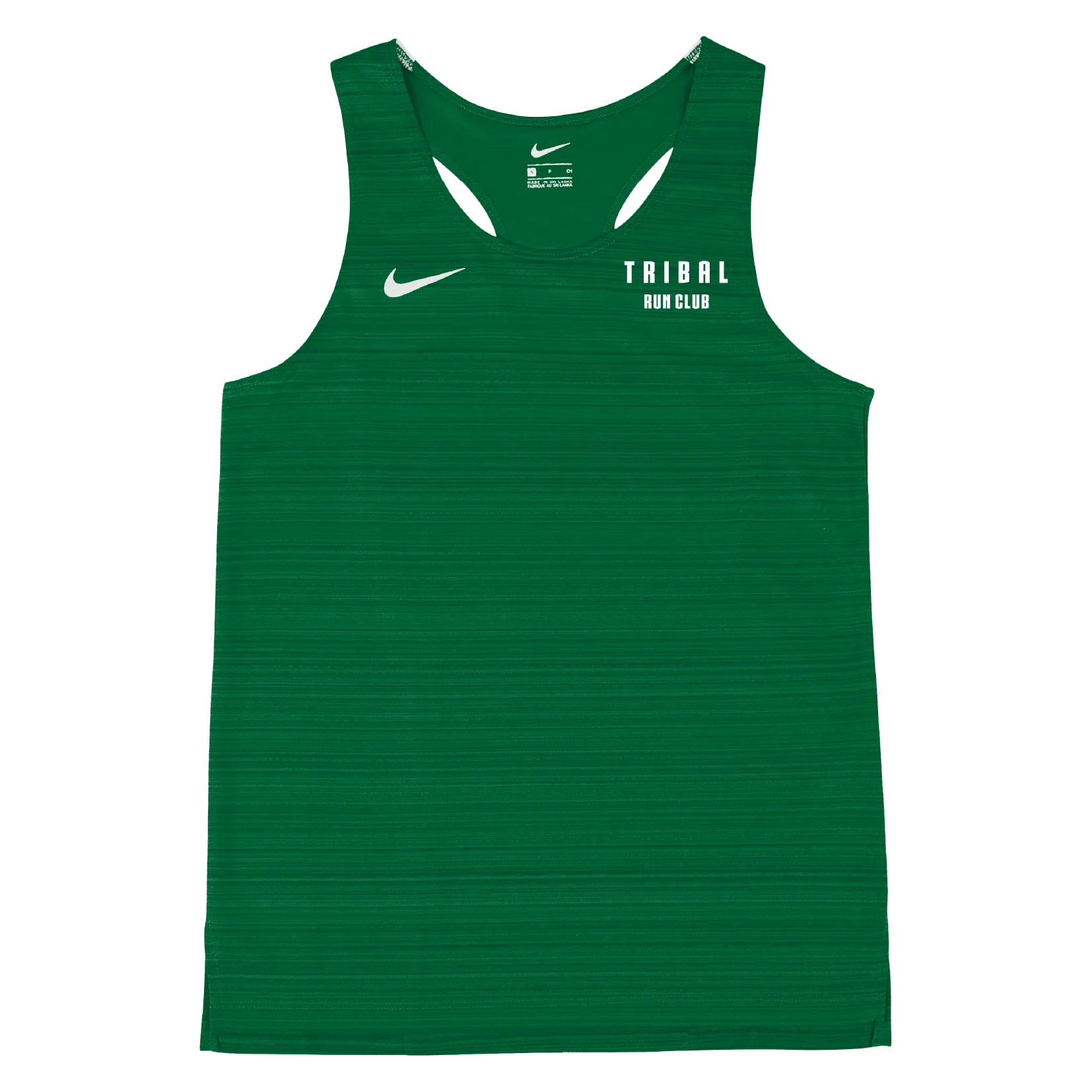 Womens Nike Stock Dry Miler Singlet (Tribal Run Club)