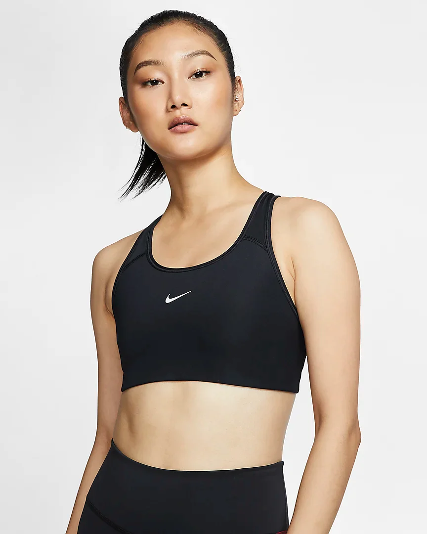 Women's Nike Swoosh Bra (BV3636-010) - Image 5