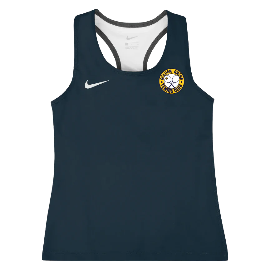 Womens Nike Team Airborne Top (Golden Grove Tennis Club) - Image 3