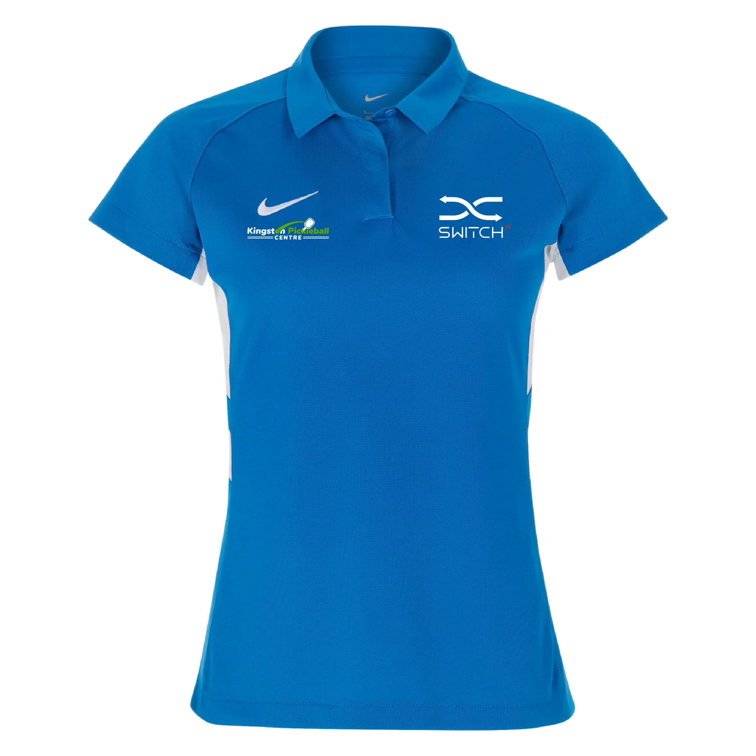 Womens Nike Team Short Sleeve Polo (Kingston Pickleball)