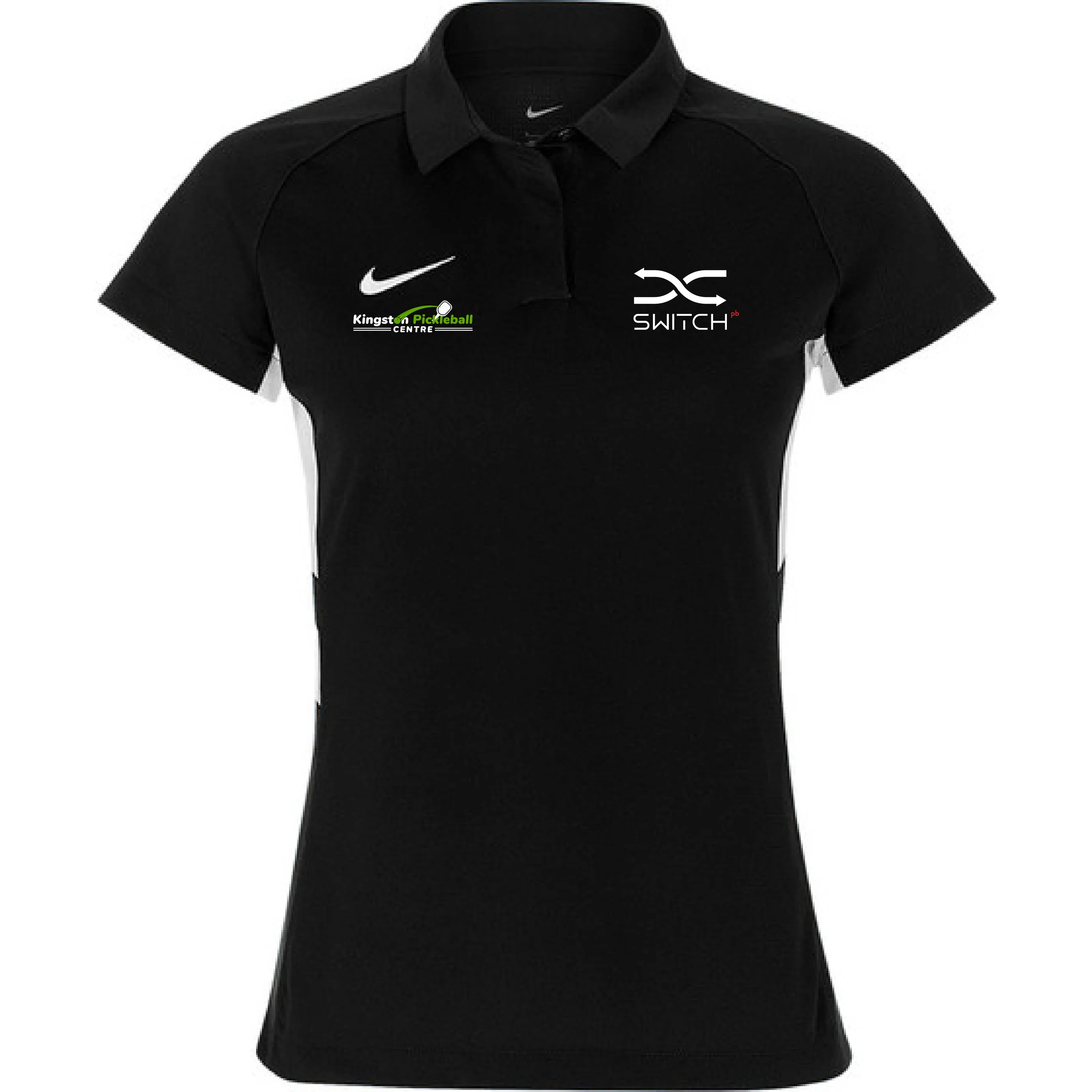 Womens Nike Team Short Sleeve Polo (Kingston Pickleball)