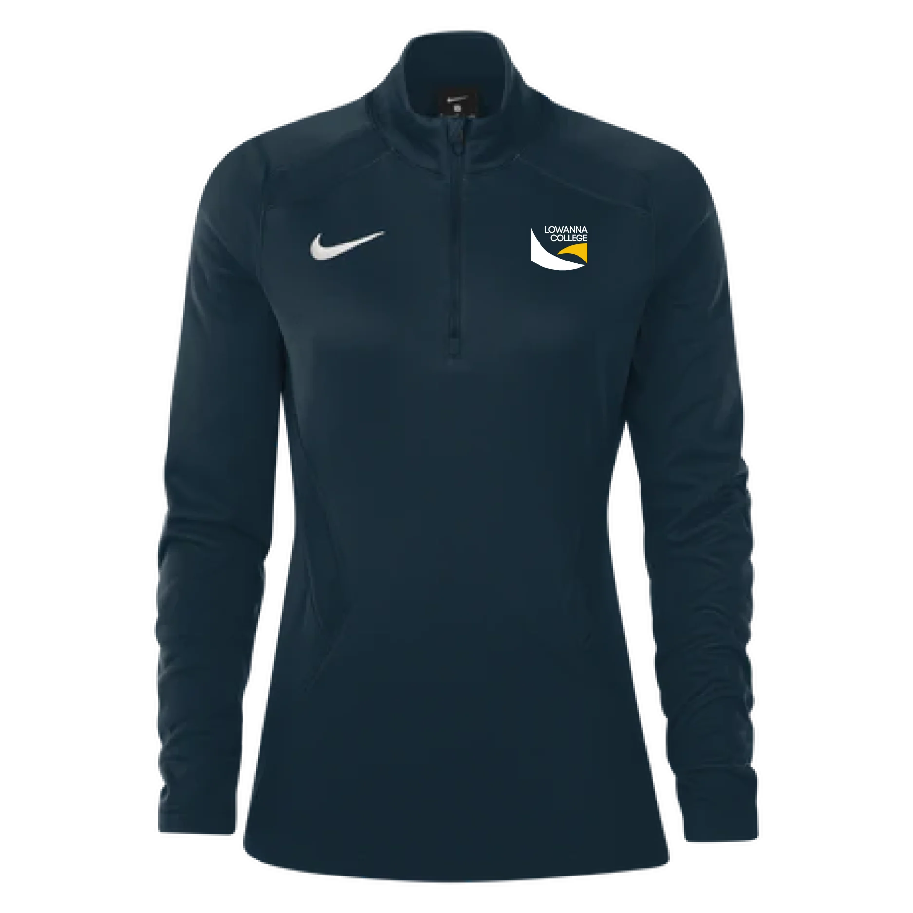 Womens Nike Training 1/4 Zip Midlayer (Lowanna College - Staff)