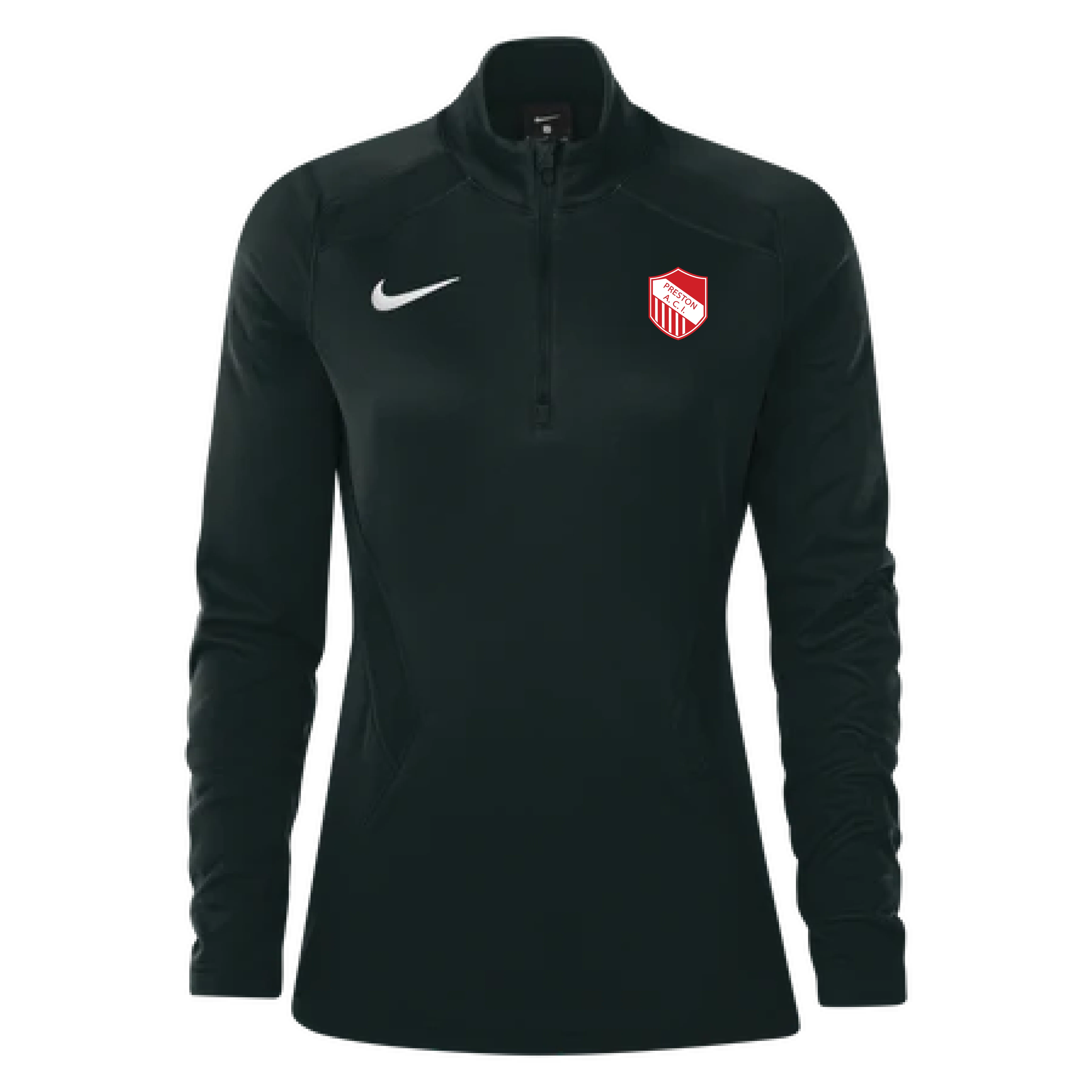 Womens Nike Training 1/4 Zip Midlayer (Preston Athletic Club)