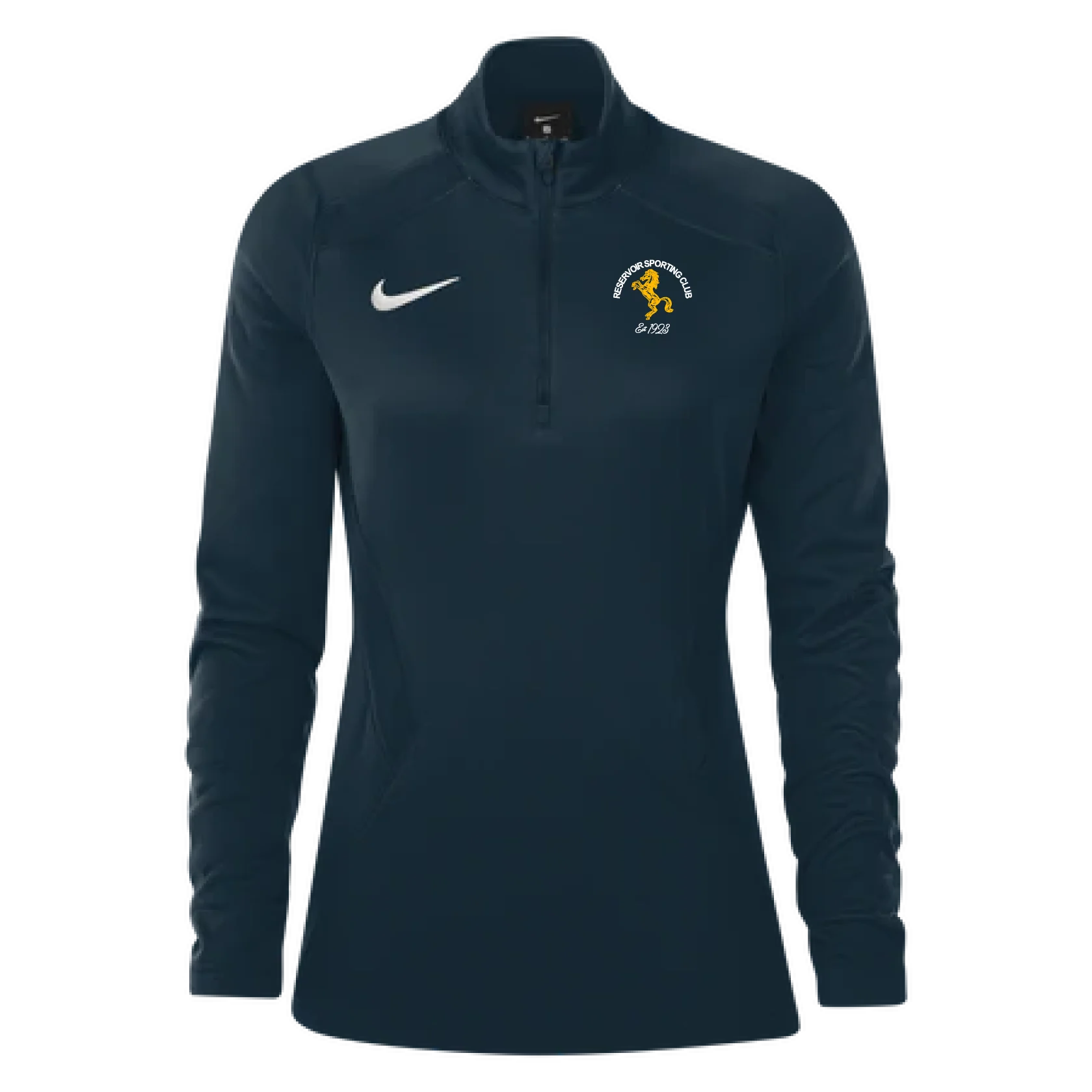 Womens Nike Training 1/4 Zip Midlayer (Reservoir Sports Club)