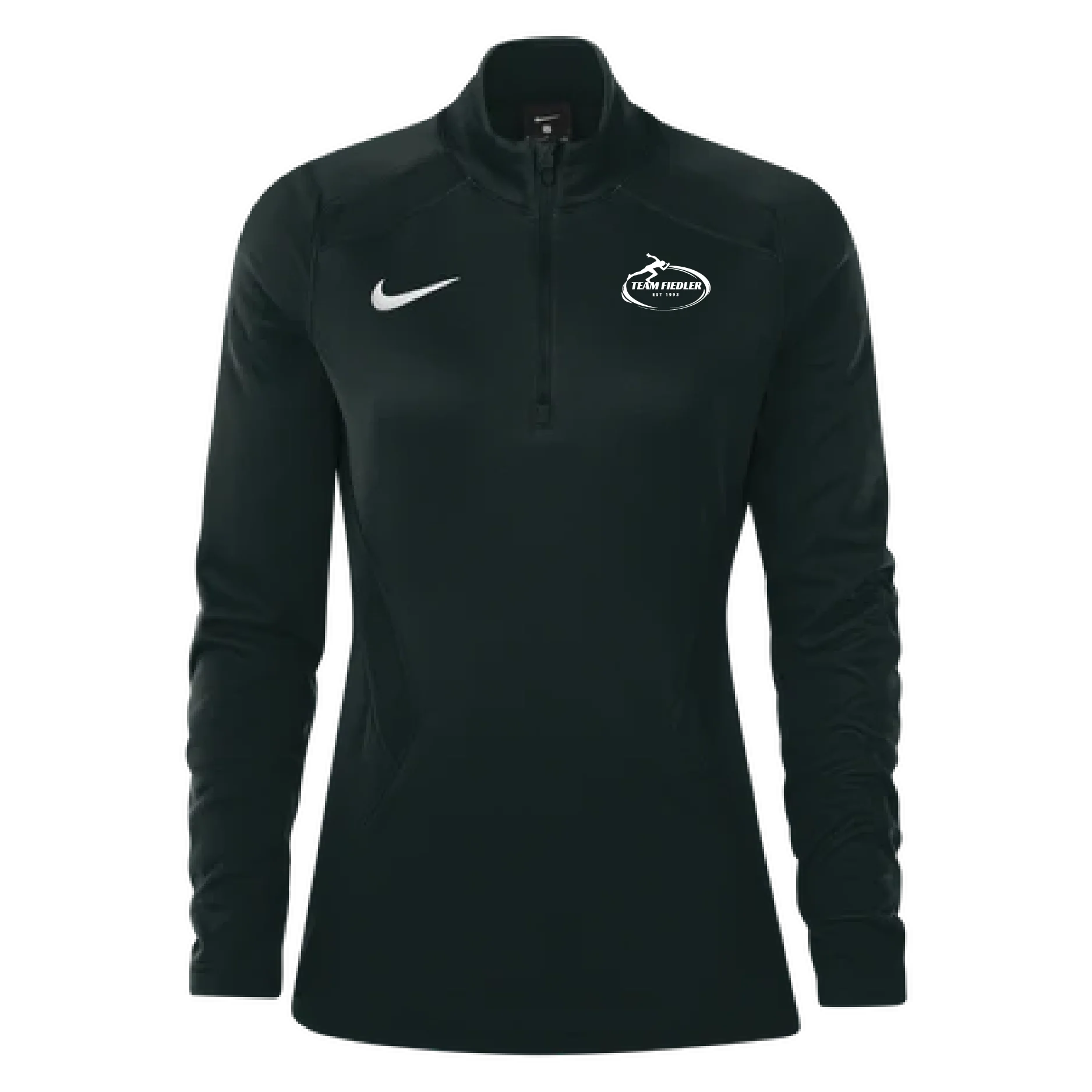 Womens Nike Training 1/4 Zip Midlayer (Team Fiedler)