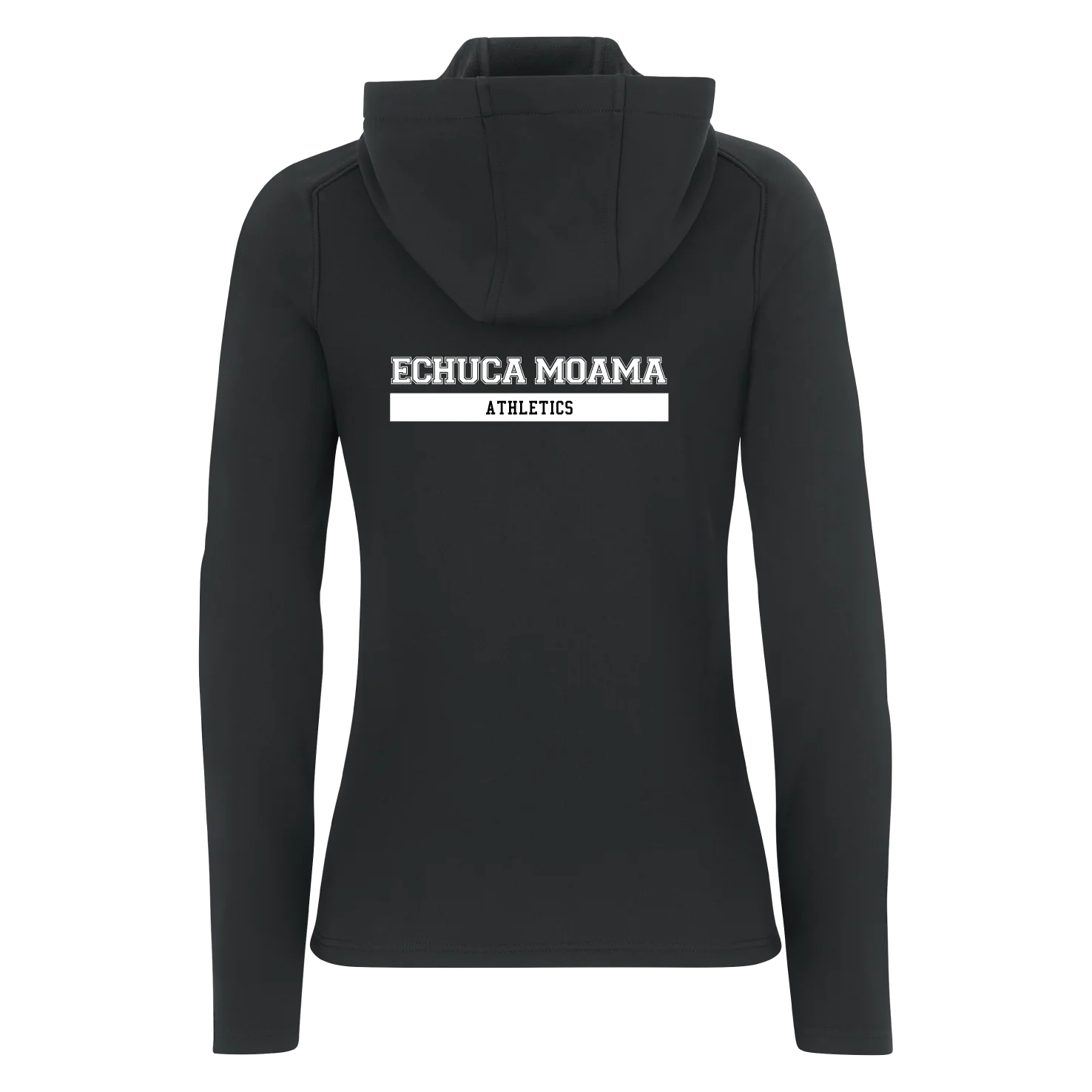 Womens Nike Training Full Zip Hoodie (Echuca Moama Athletics Club) - Image 2