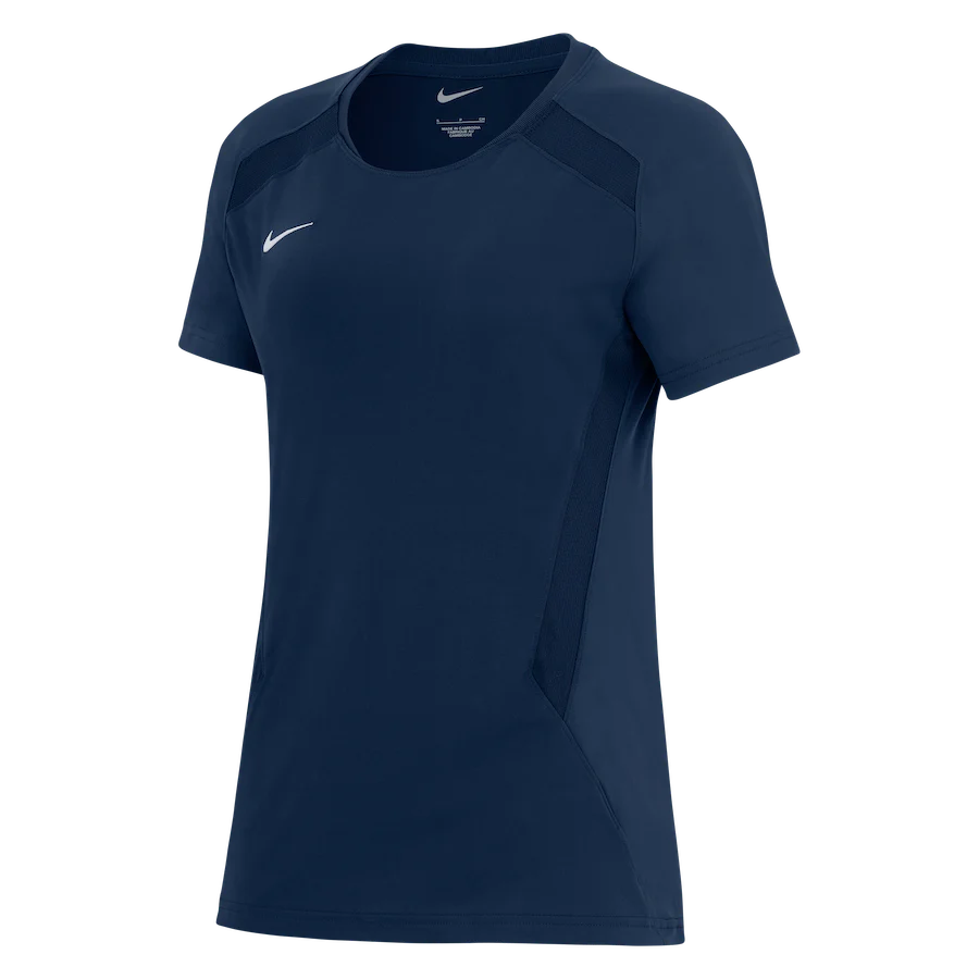 Womens Nike Training Top Short Sleeve (0336NZ-451) - Image 3