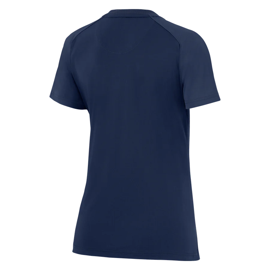 Womens Nike Training Top Short Sleeve (0336NZ-451) - Image 4