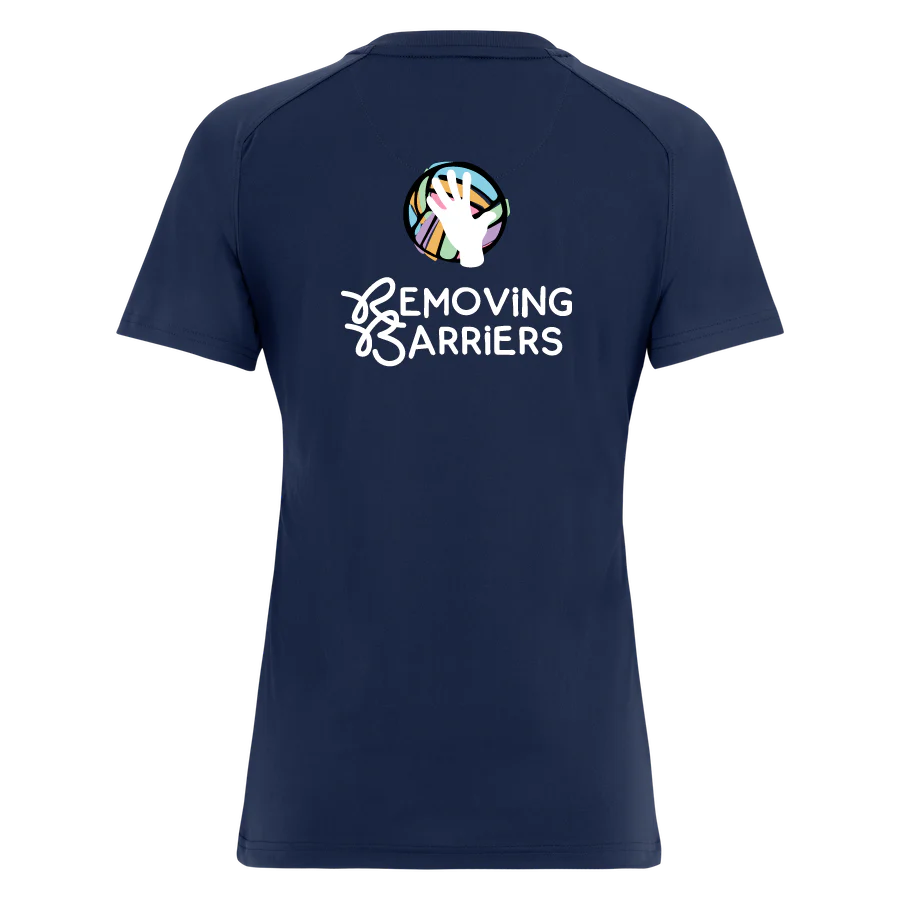 Womens Nike Supporter T-Shirt (Removing Barriers) - Image 2