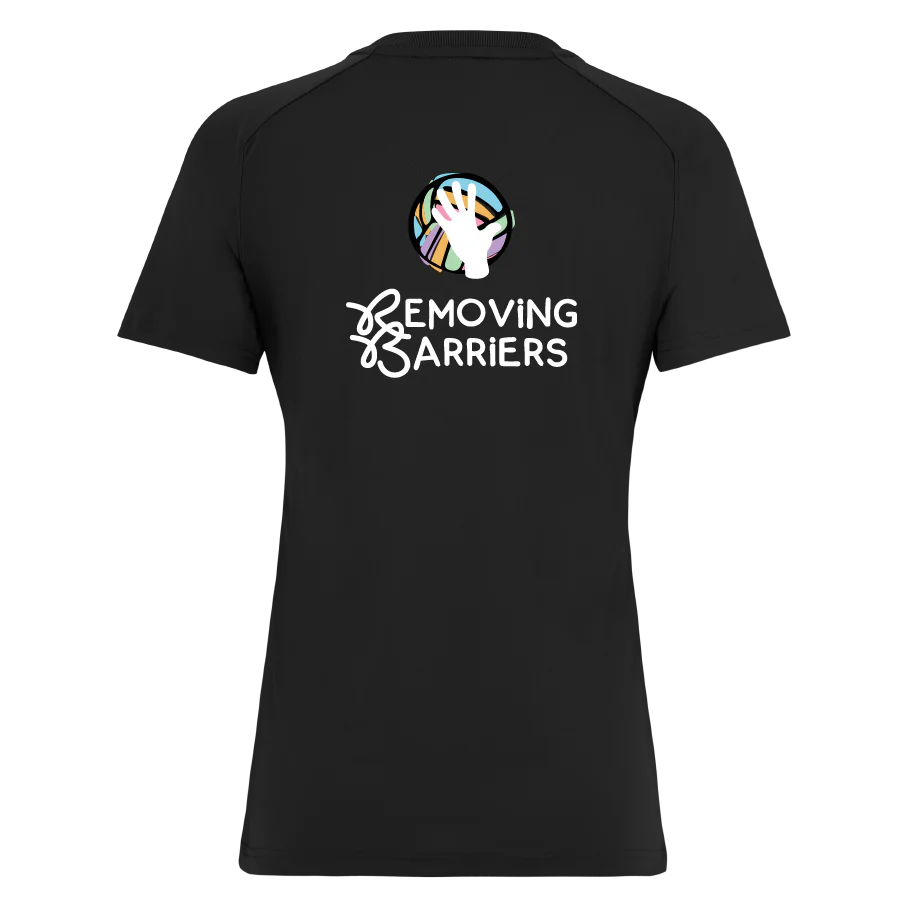 Womens Nike Supporter T-Shirt (Removing Barriers) - Image 2