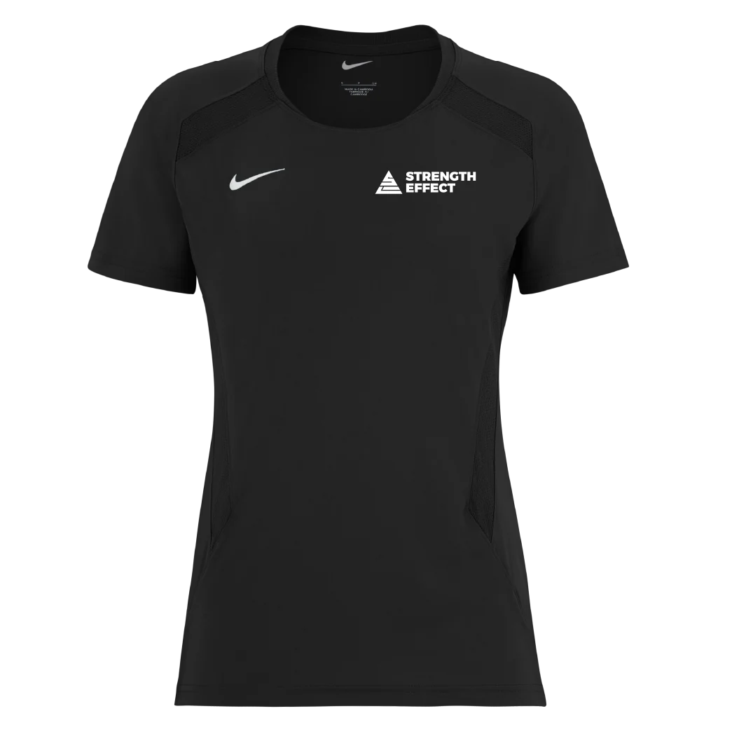 Womens Nike Training Top Short Sleeve (Strength Effect)