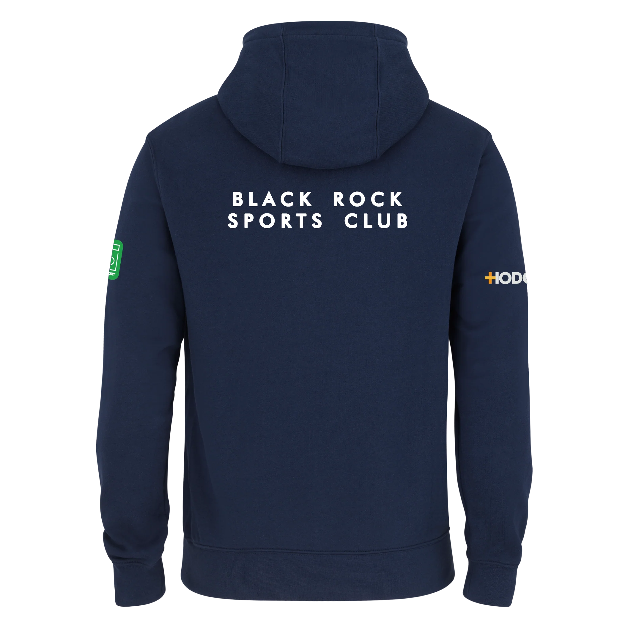 Youth Unisex French Terry Hoodie (Black Rock Sports Club - Tennis) - Image 2