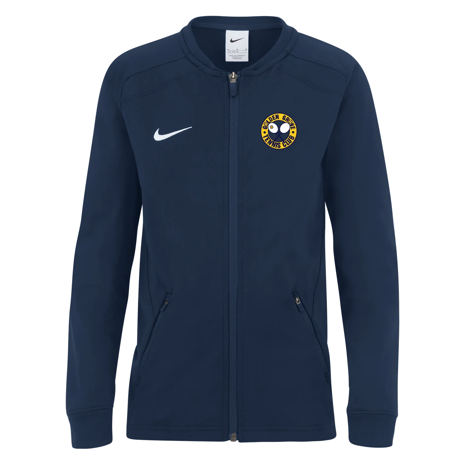 Youth Nike Training Track Jacket (Golden Grove Tennis Club)